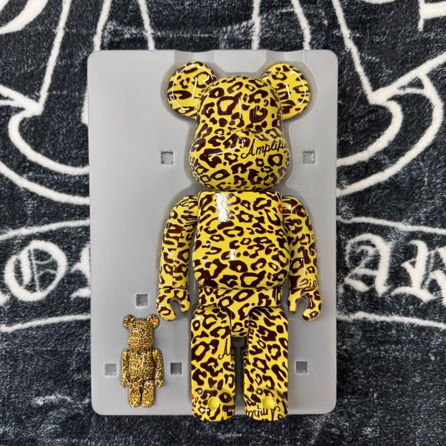 Medicom Toy BE@RBRICK Leopard Print 400% Q10 Size ONE SIZE - 1 Thumbnail
