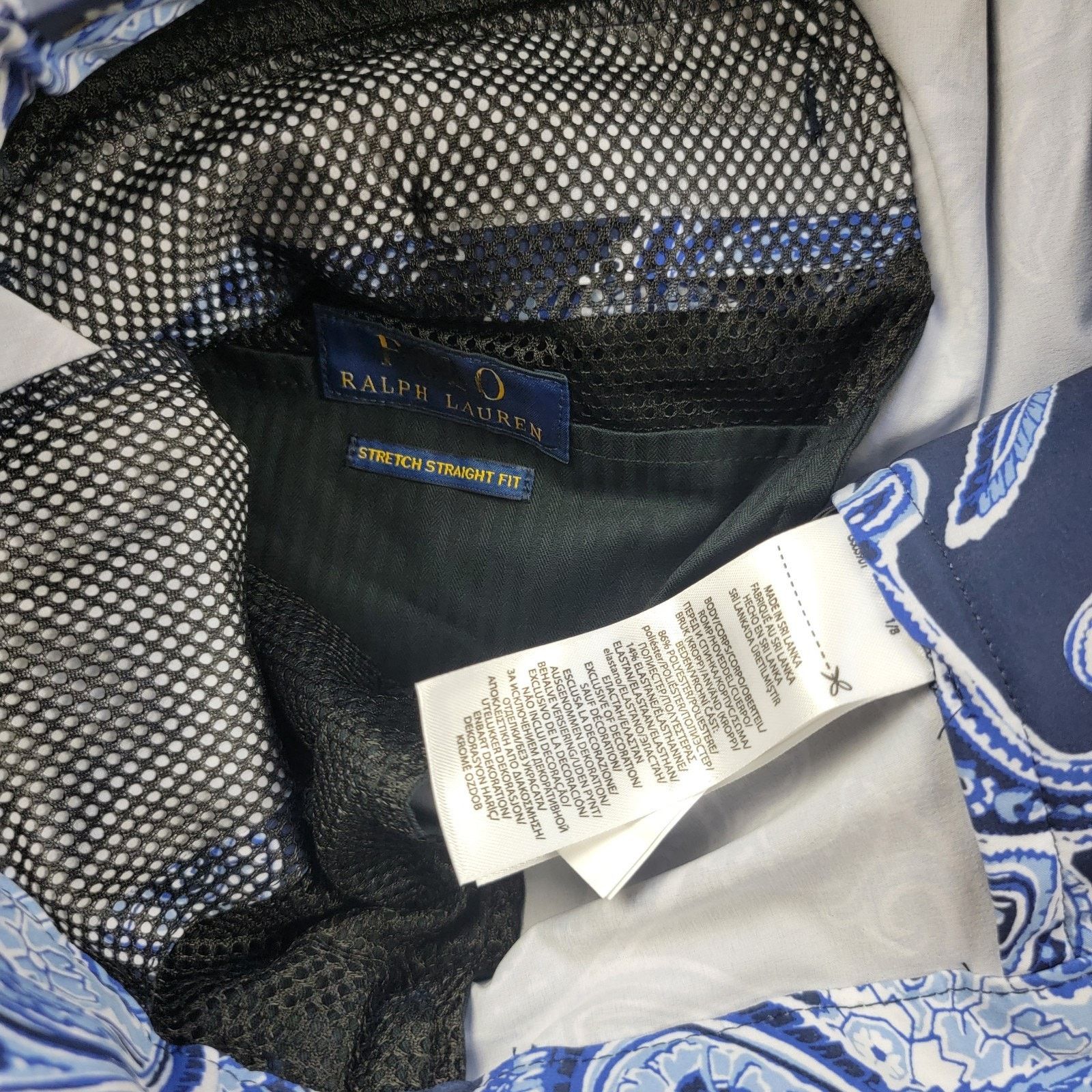 Polo Ralph Lauren Polo Ralph Lauren Shorts Paisley Strech Straight Fit Size US 36 / EU 52 - 11 Thumbnail