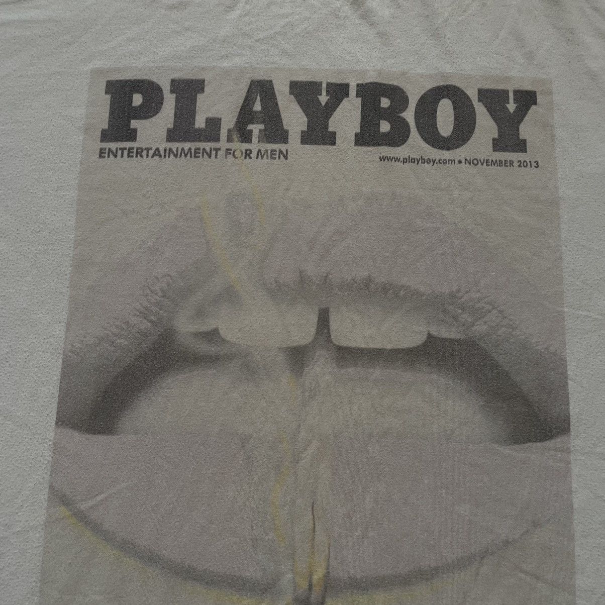Vintage Vintage Y2K Playboy Graphic Tee Sun Faded Streetwear XXL Size US XXL / EU 58 / 5 - 4 Thumbnail