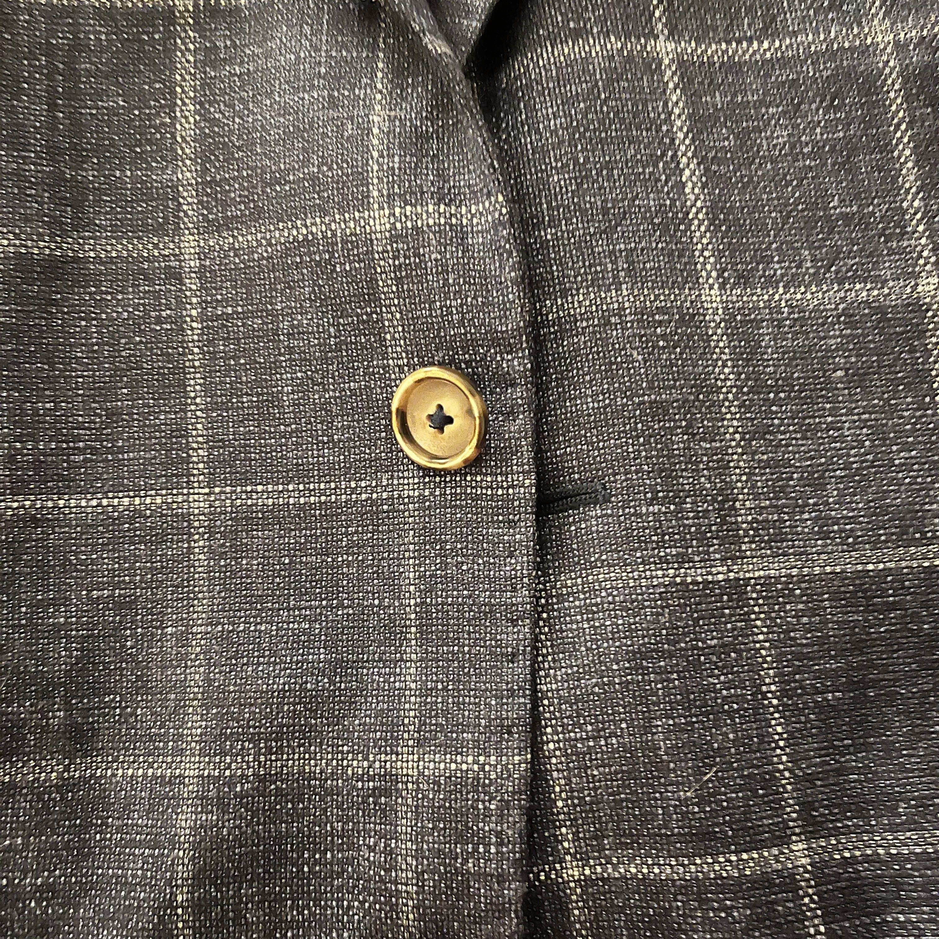 SAND Blue plaid blazer size 40R Size 40R - 3 Thumbnail