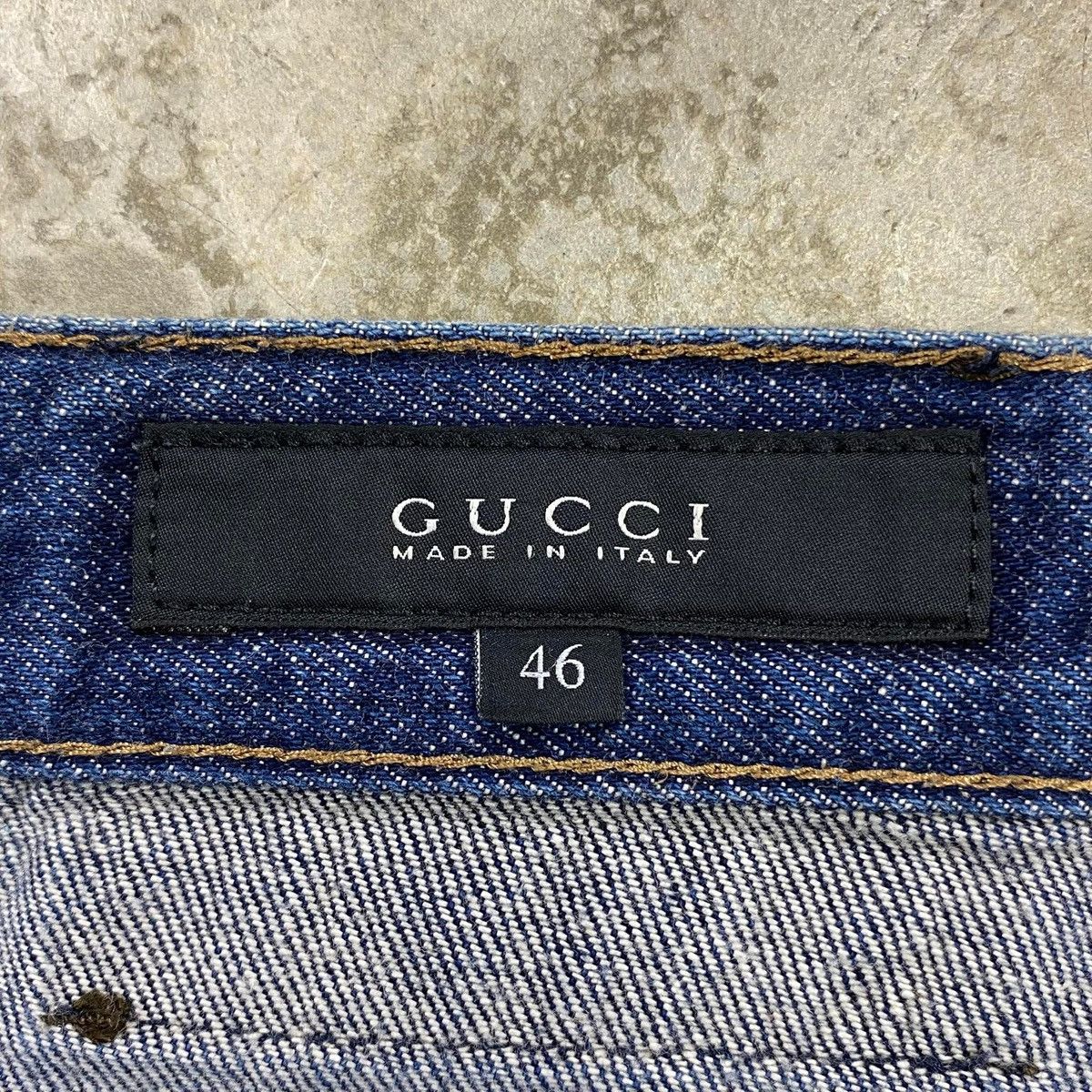 Gucci Regular Fit Denim Jeans Size US 33 - 13 Thumbnail