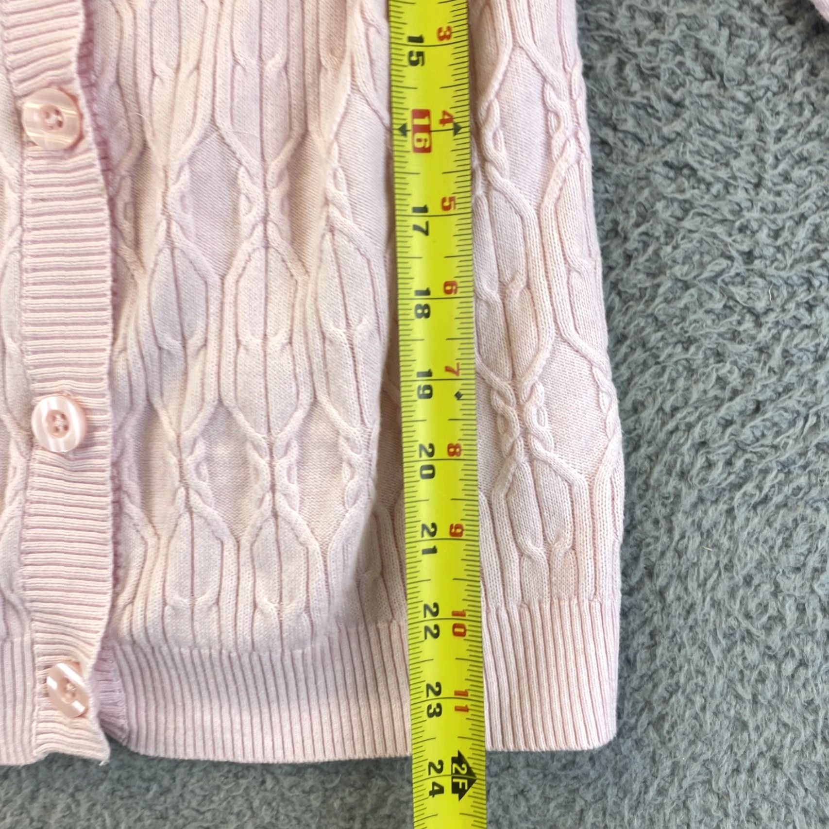Croft & Barrow Croft & Barrow Women Button-Up Pullover Sweater Pink M Regular Top Shirt Girls Mens? Size M / US 6-8 / IT 42-44 - 6 Thumbnail