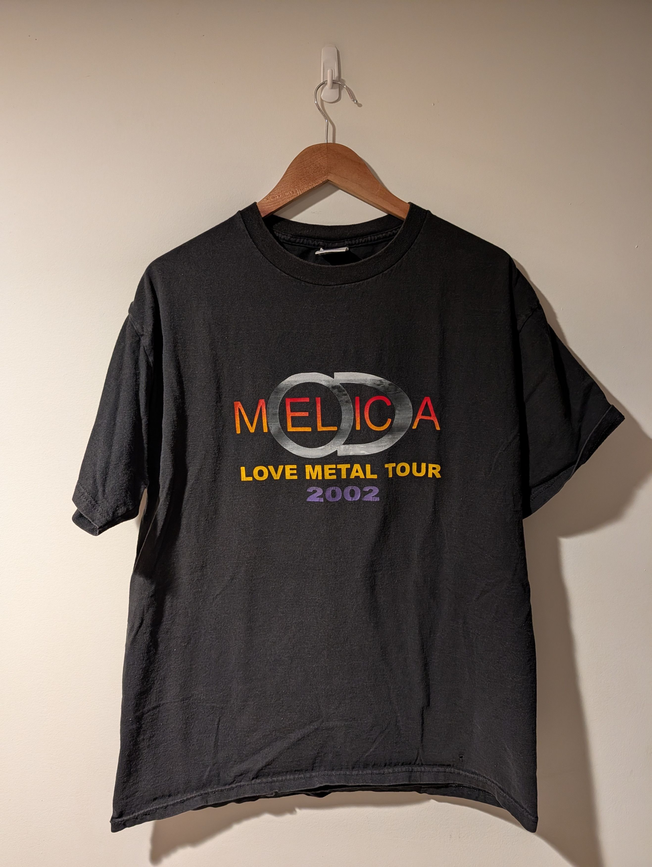 Band Tees Vintage 2002 Melica Love Metal Tour HIM Bam Margera T-Shirt Size US L / EU 52-54 / 3 - 1 Thumbnail