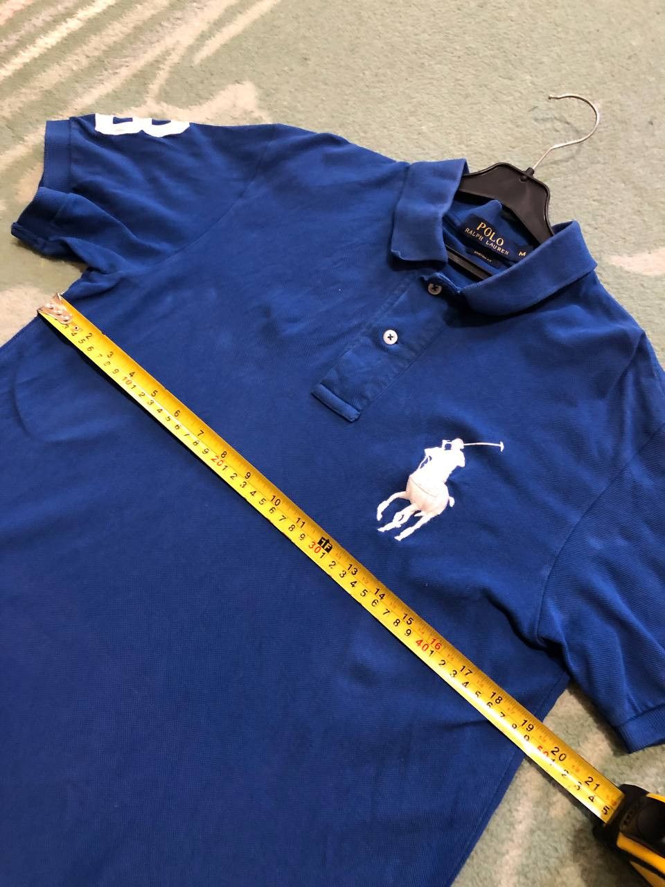 Polo Ralph Lauren Vintage Polo Ralph Lauren Custom Fit Polo Size M Size US M / EU 48-50 / 2 - 10 Thumbnail