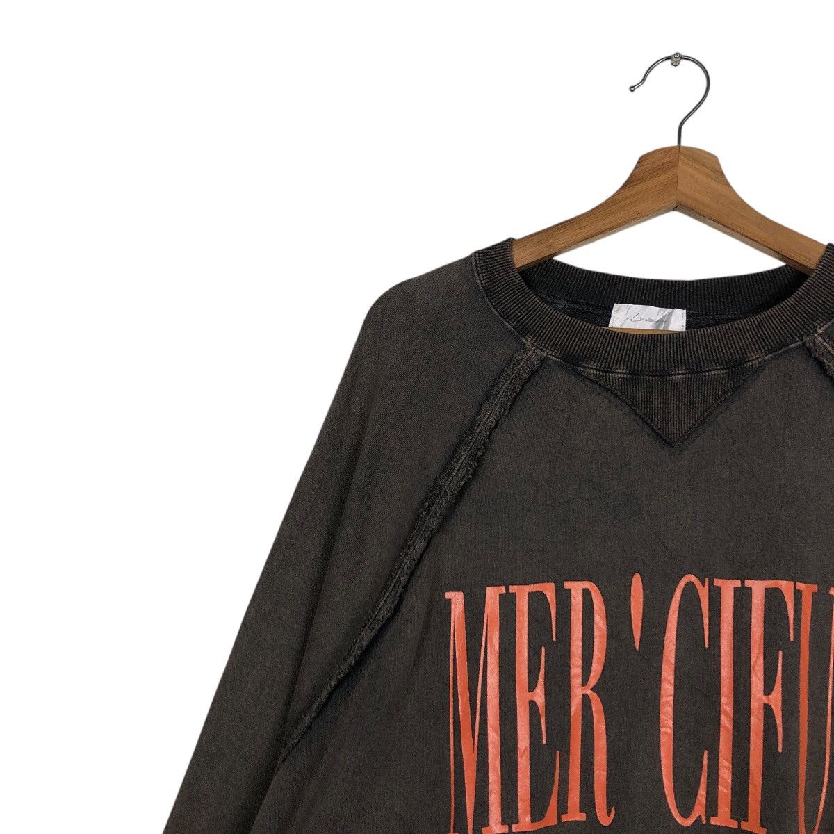 Japanese Brand Vintage Sweatshirt Mer'Giful Big Logo Spell Out IsseyMiyake Size US L / EU 52-54 / 3 - 8 Thumbnail