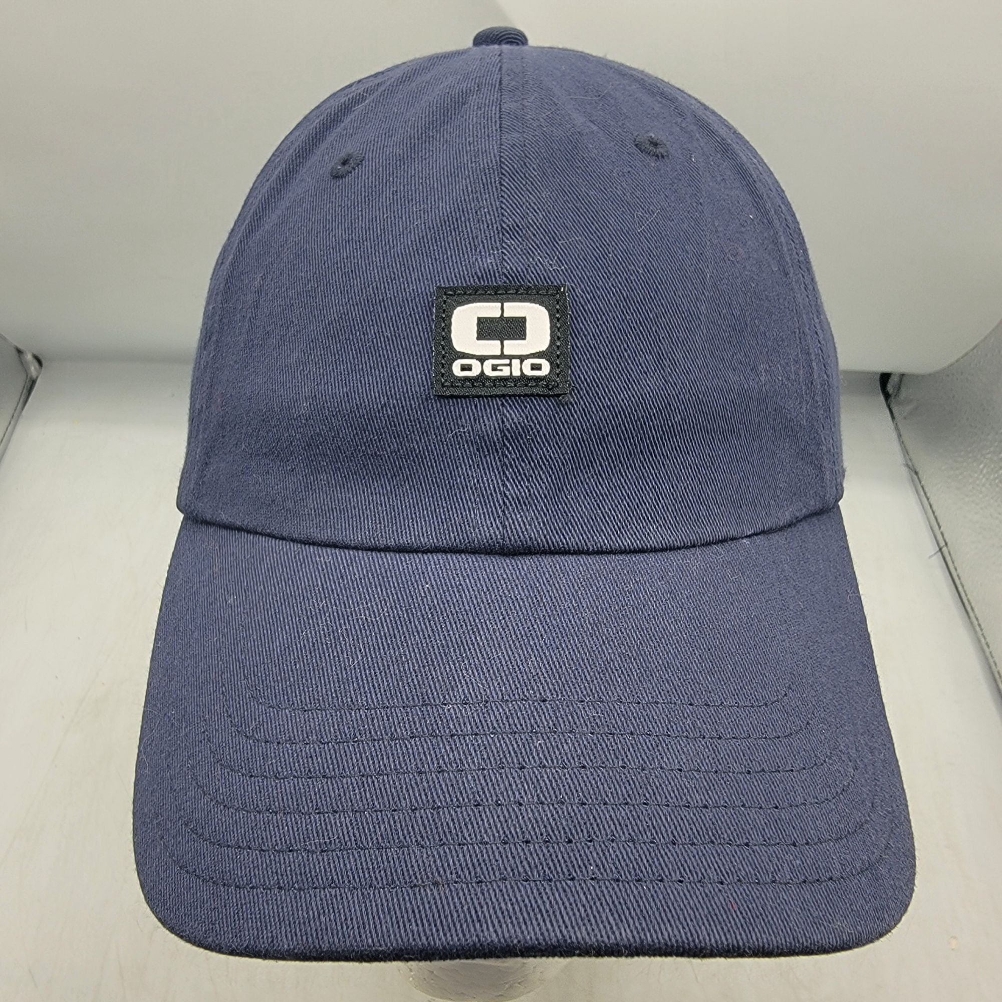 Ogio Ogio Shadow Badge Blue Cotton Hat Cap Adjustable Strapback C Size ONE SIZE - 1 Thumbnail