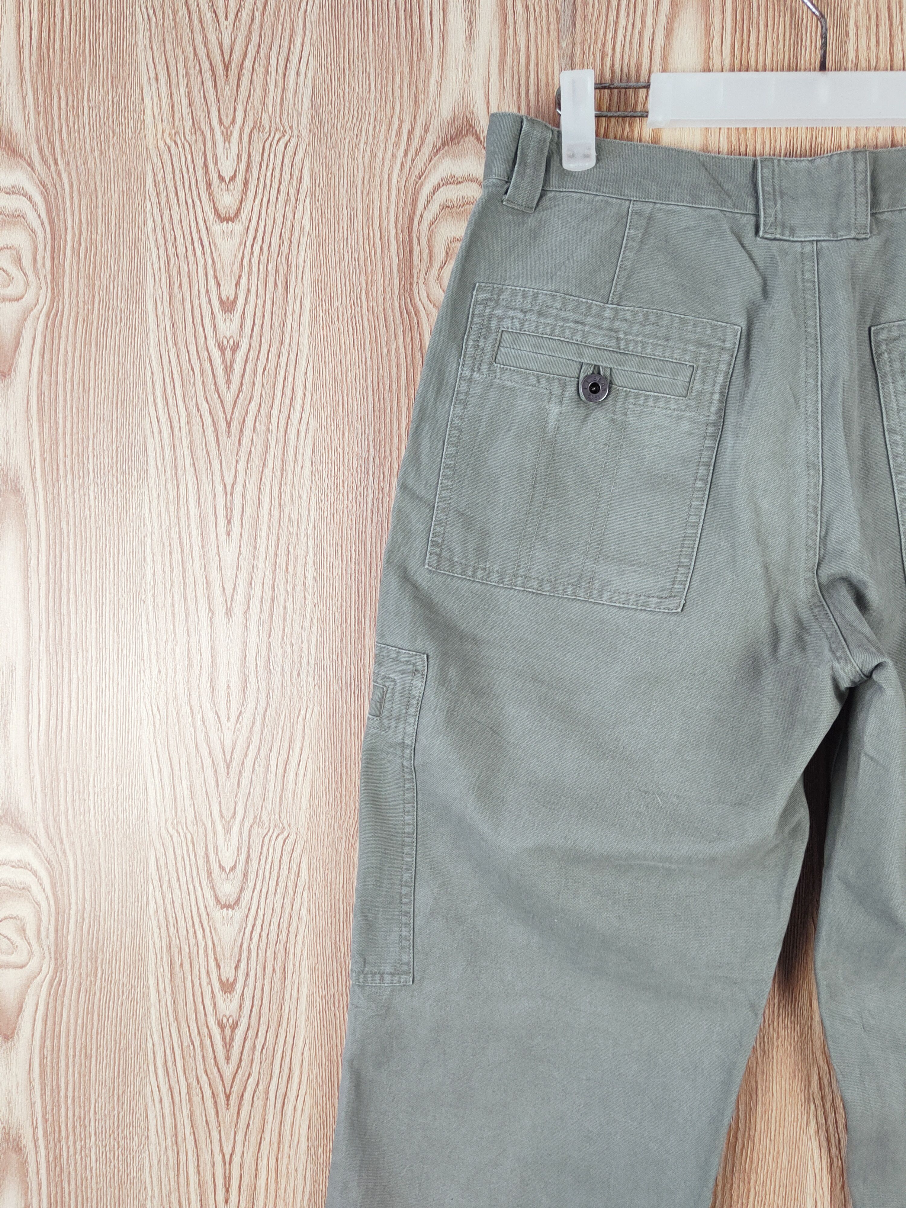 L.L. Bean L.L.Bean Green Multipocket Tactical Cargo Pants #W916 Size US 32 / EU 48 - 8 Thumbnail