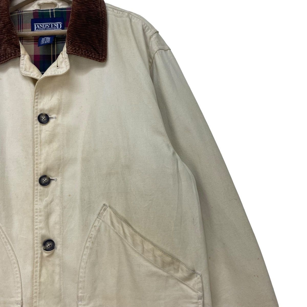 Carhartt 🔥Vintage Land End Chore Jacket Size US M / EU 48-50 / 2 - 5 Thumbnail