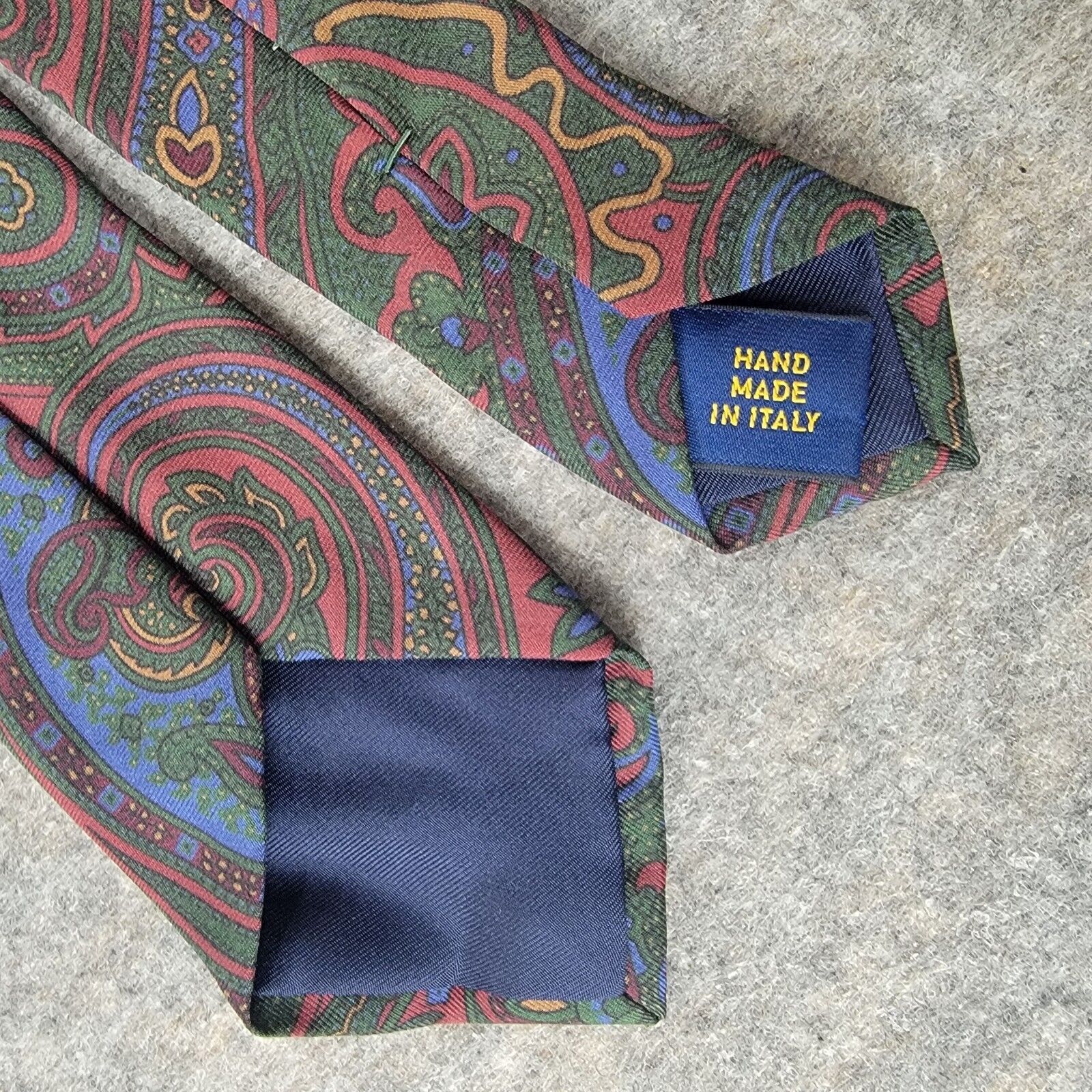 Polo Ralph Lauren Polo Ralph Lauren Silk Slim Skinny Neck Tie Paisley Size ONE SIZE - 5 Thumbnail