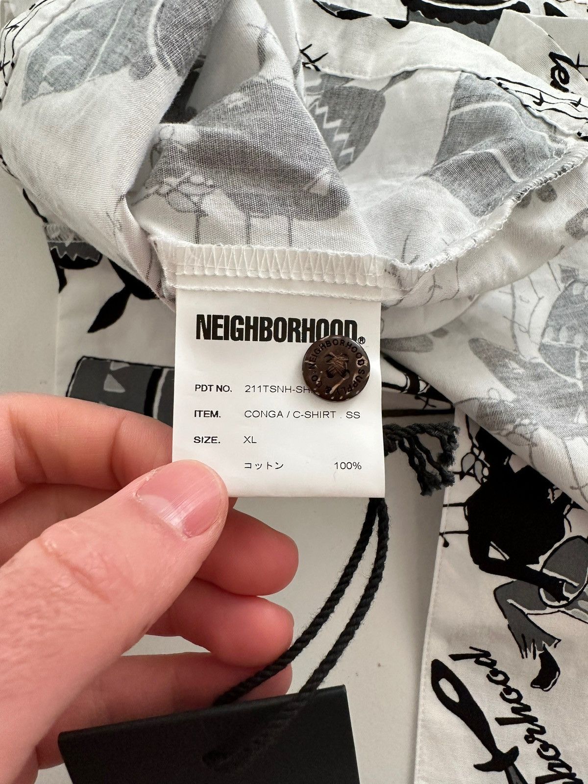 Neighborhood Conga C-Shirt Button Shirt Size US XL / EU 56 / 4 - 9 Thumbnail