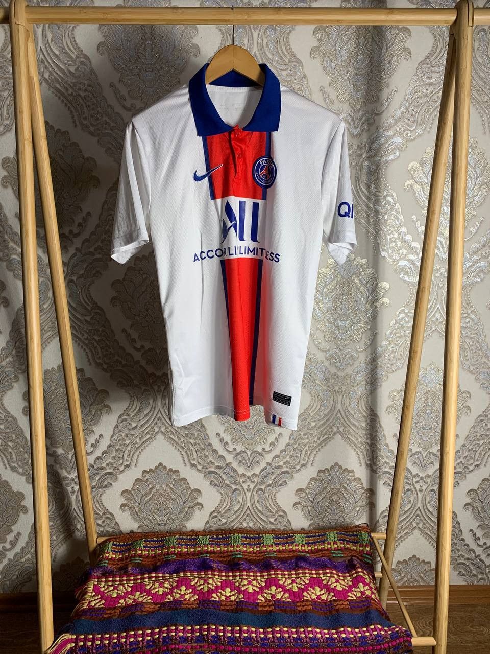 Vintage Very Rare Nike FC PSG Paris France Soccer Jersey Retro Y2K Size US M / EU 48-50 / 2 - 2 Thumbnail