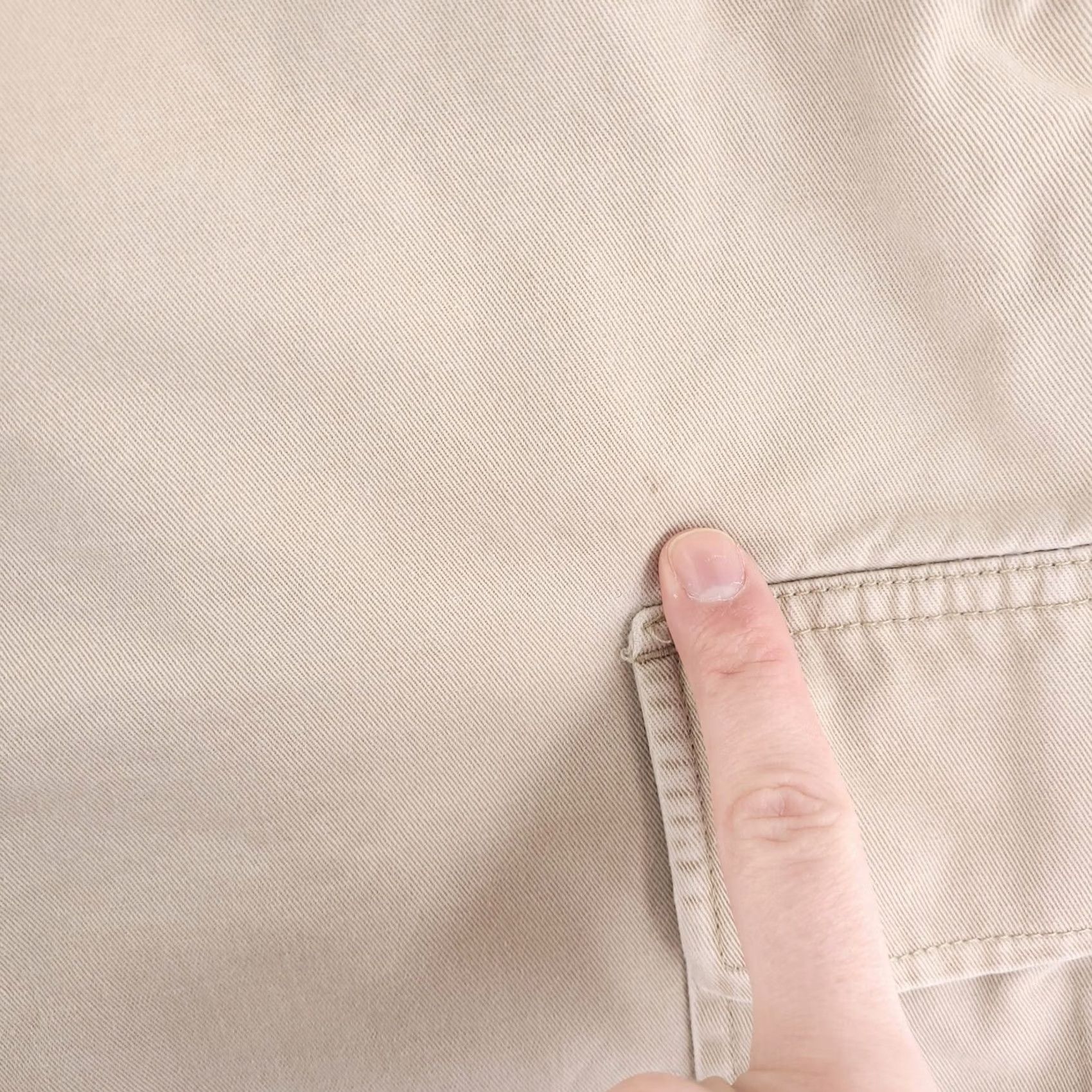 Polo Ralph Lauren VINTAGE Polo Shorts Mens 42 Cargo Chino Tan Beige Ralph Lauren Pants Shorts Size US XL / EU 56 / 4 - 4 Thumbnail