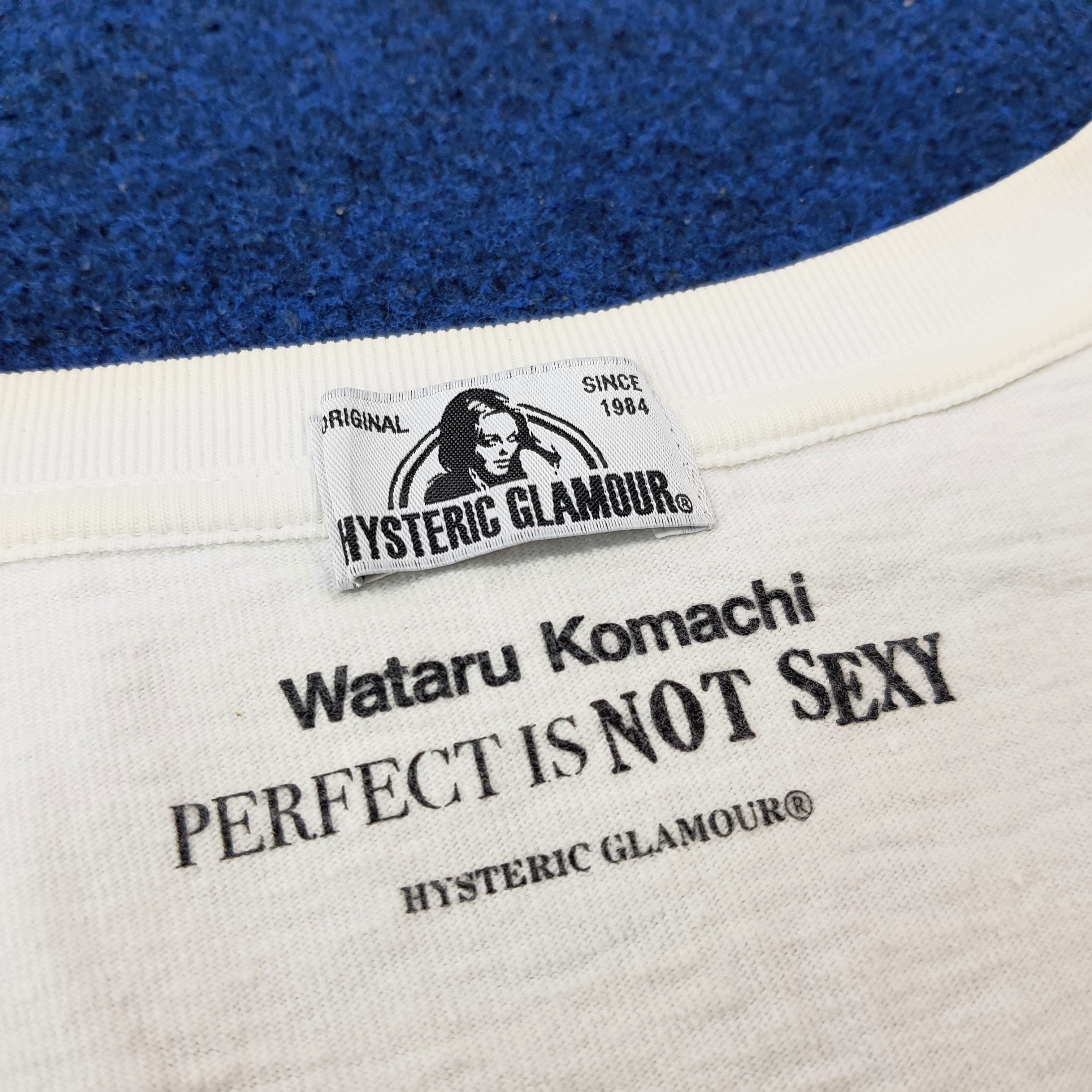 Hysteric Glamour Vintage Hysteric Glamour x Wataru Komachi Tshirt C223N10 Size US M / EU 48-50 / 2 - 6 Thumbnail