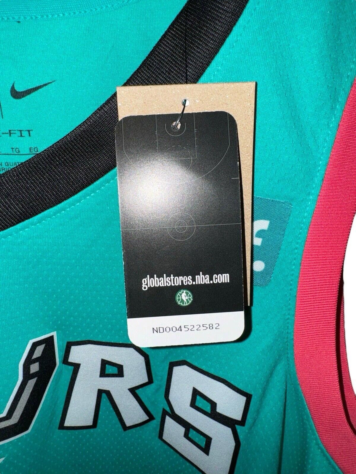 Designer RARE BNWT Victor Wembanyama Jersey XL 52 San Antonio Spurs Size ONE SIZE - 6 Thumbnail