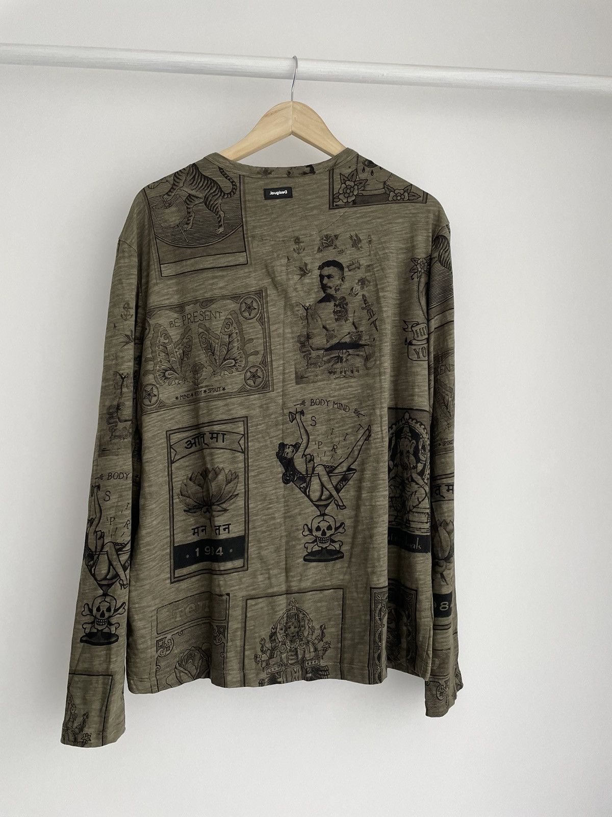 Desigual Desigual Avant Garde Organic Long Sleeve Size US L / EU 52-54 / 3 - 3 Thumbnail