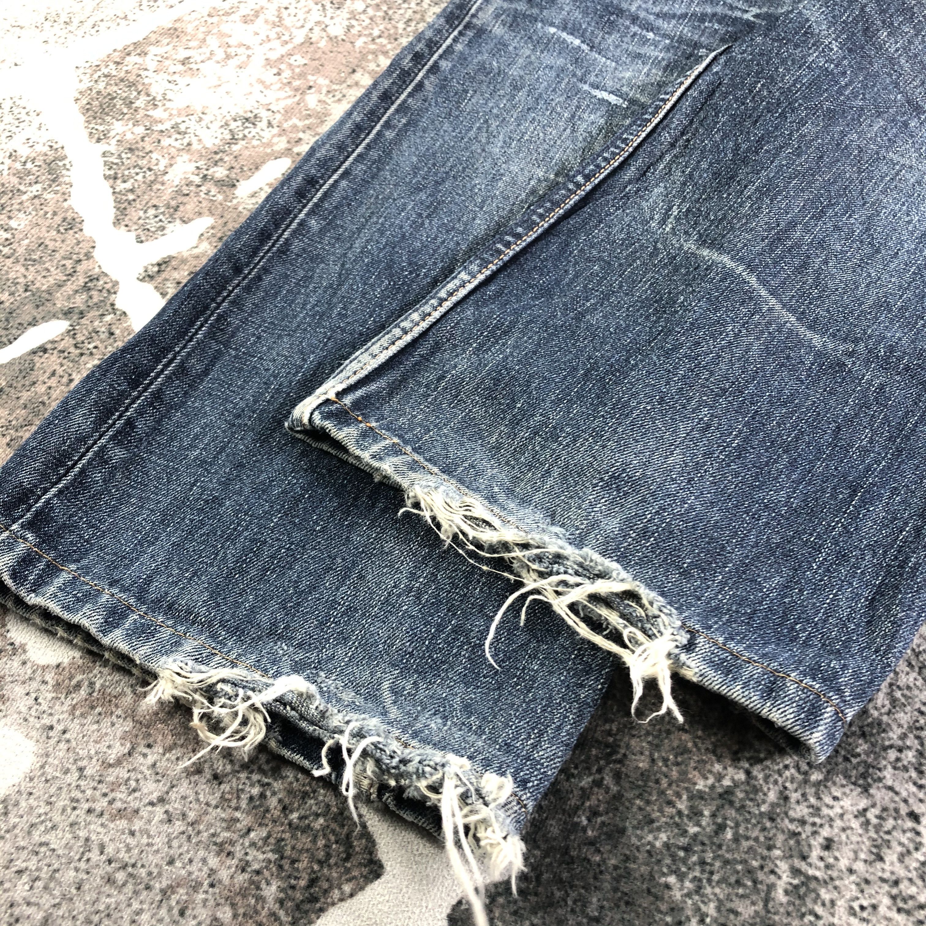 Levi's Vintage Levis 502 Jeans Ripped Denim Size US 32 / EU 48 - 6 Thumbnail
