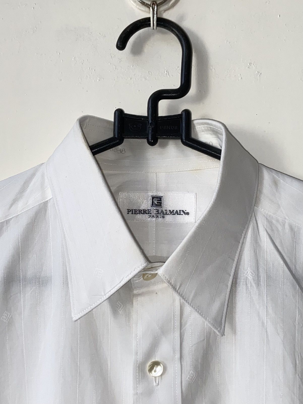 Pierre Balmain PIERRE BALMAIN Paris White Shirt Size US S / EU 44-46 / 1 - 5 Thumbnail