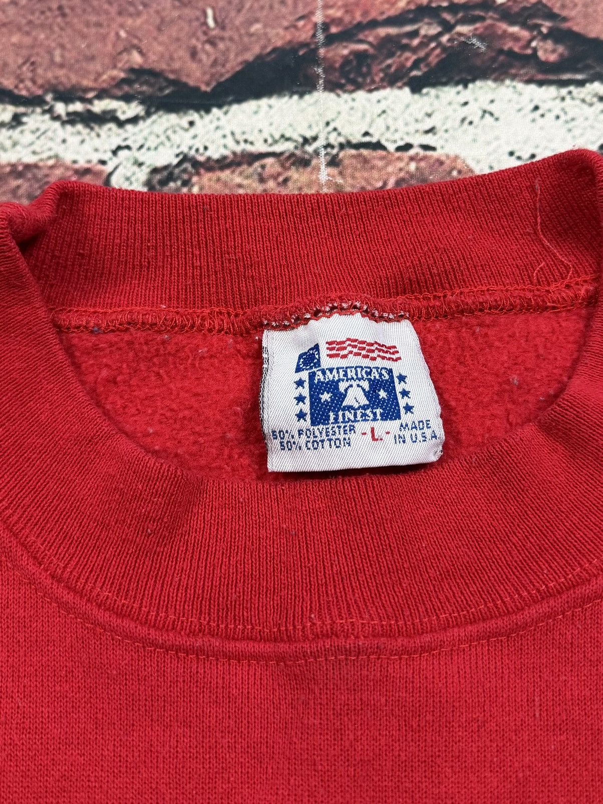 NCAA Vintage Arkansas Razorbacks Sweatshirt 1989 University 80s Size US L / EU 52-54 / 3 - 8 Thumbnail
