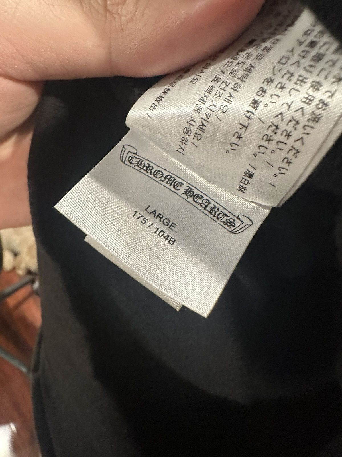 Chrome Hearts Chrome hearts grey glitter online exclusive hoodie Size US L / EU 52-54 / 3 - 3 Thumbnail