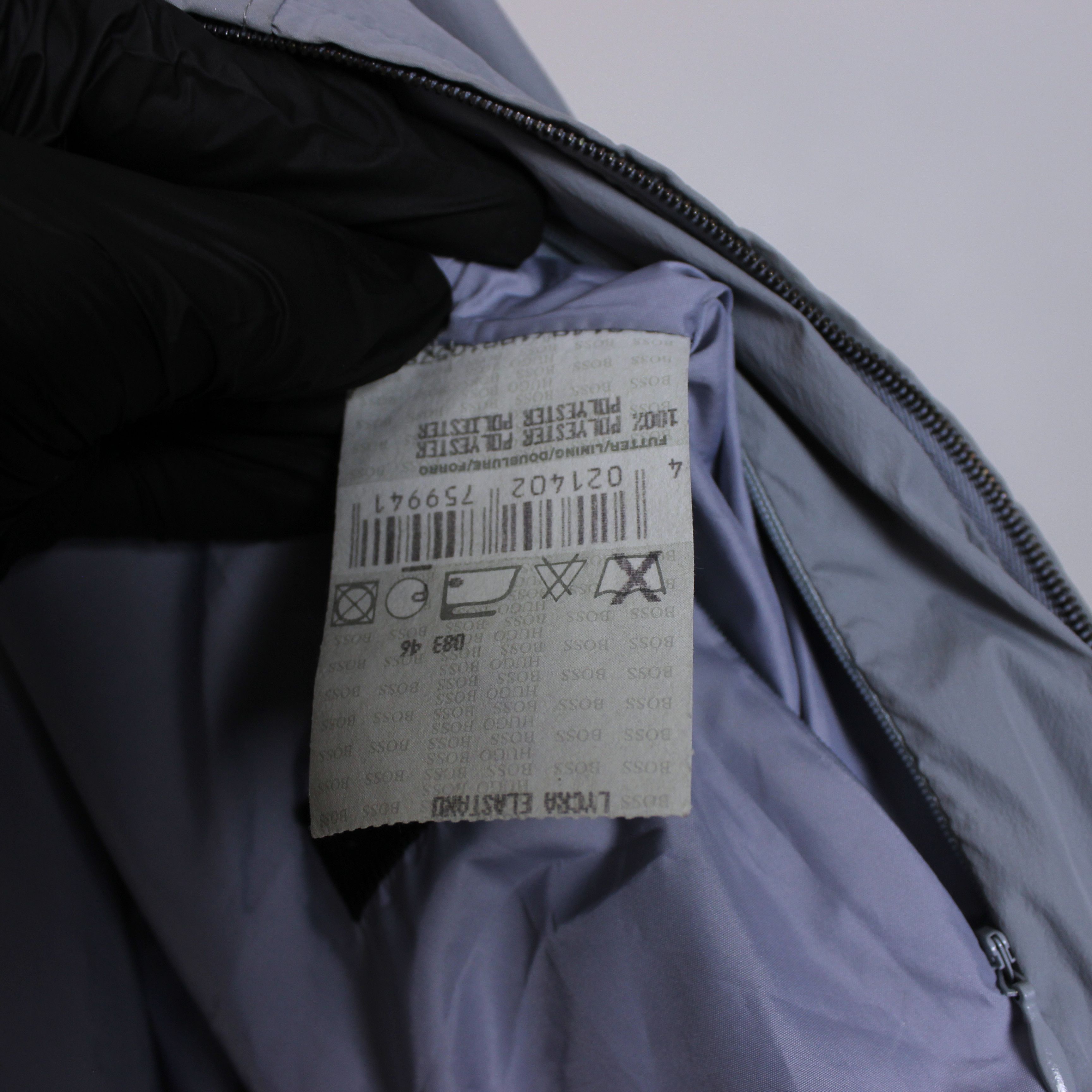 Hugo Boss × Vintage Hugo Boss jacket vintage bomber L XL full zip RIRI Size US L / EU 52-54 / 3 - 7 Thumbnail