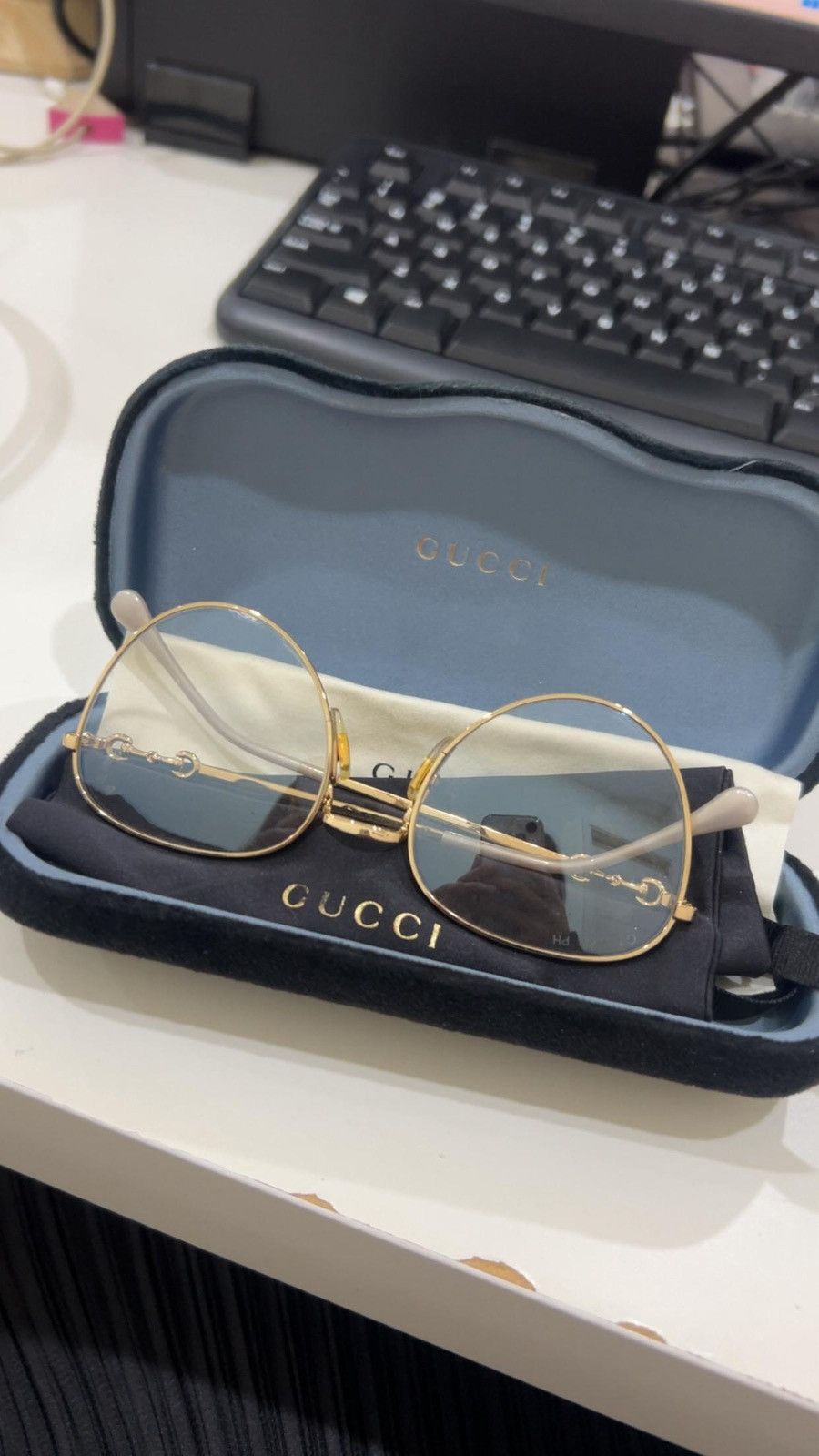 Gucci Gucci D0YB136430 glass Size ONE SIZE - 7 Thumbnail