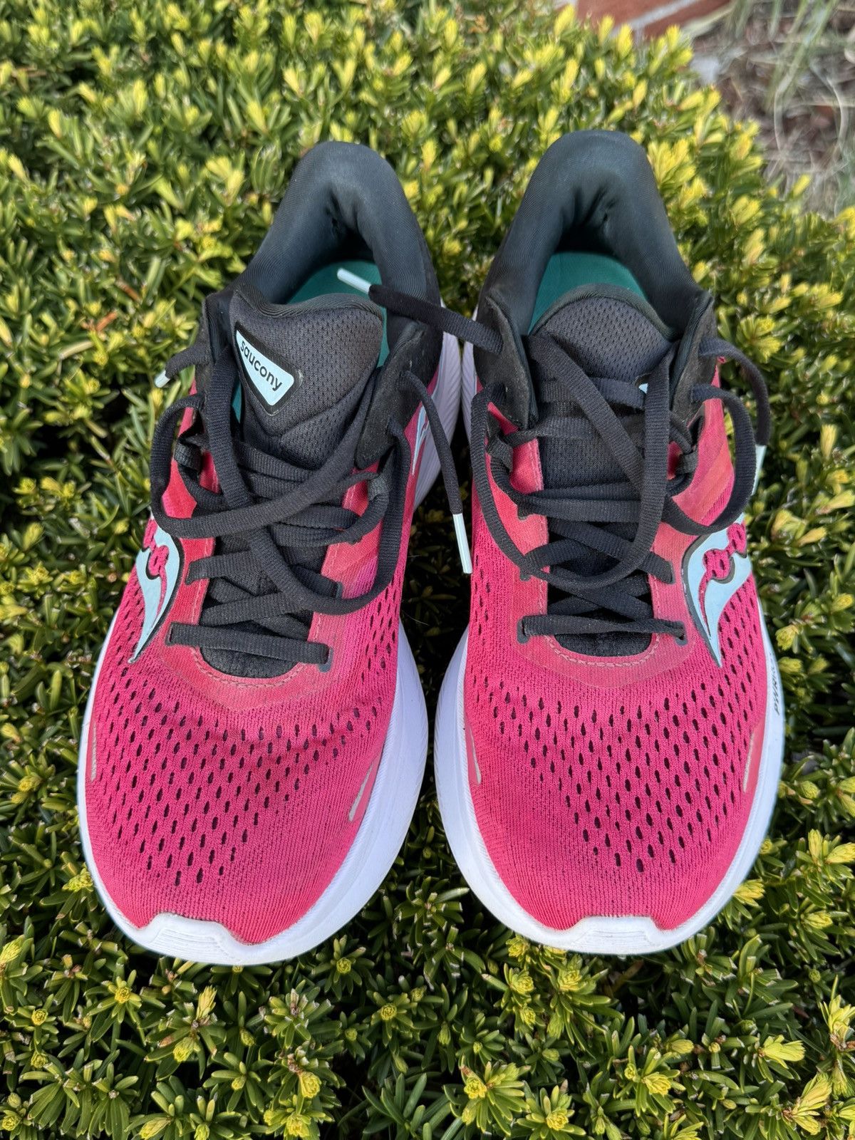 Saucony Saucony Women's 16 Sneaker, ROSE/BLACK, Size USA 8, Euro 39 Size US 8 / IT 38 - 6 Thumbnail