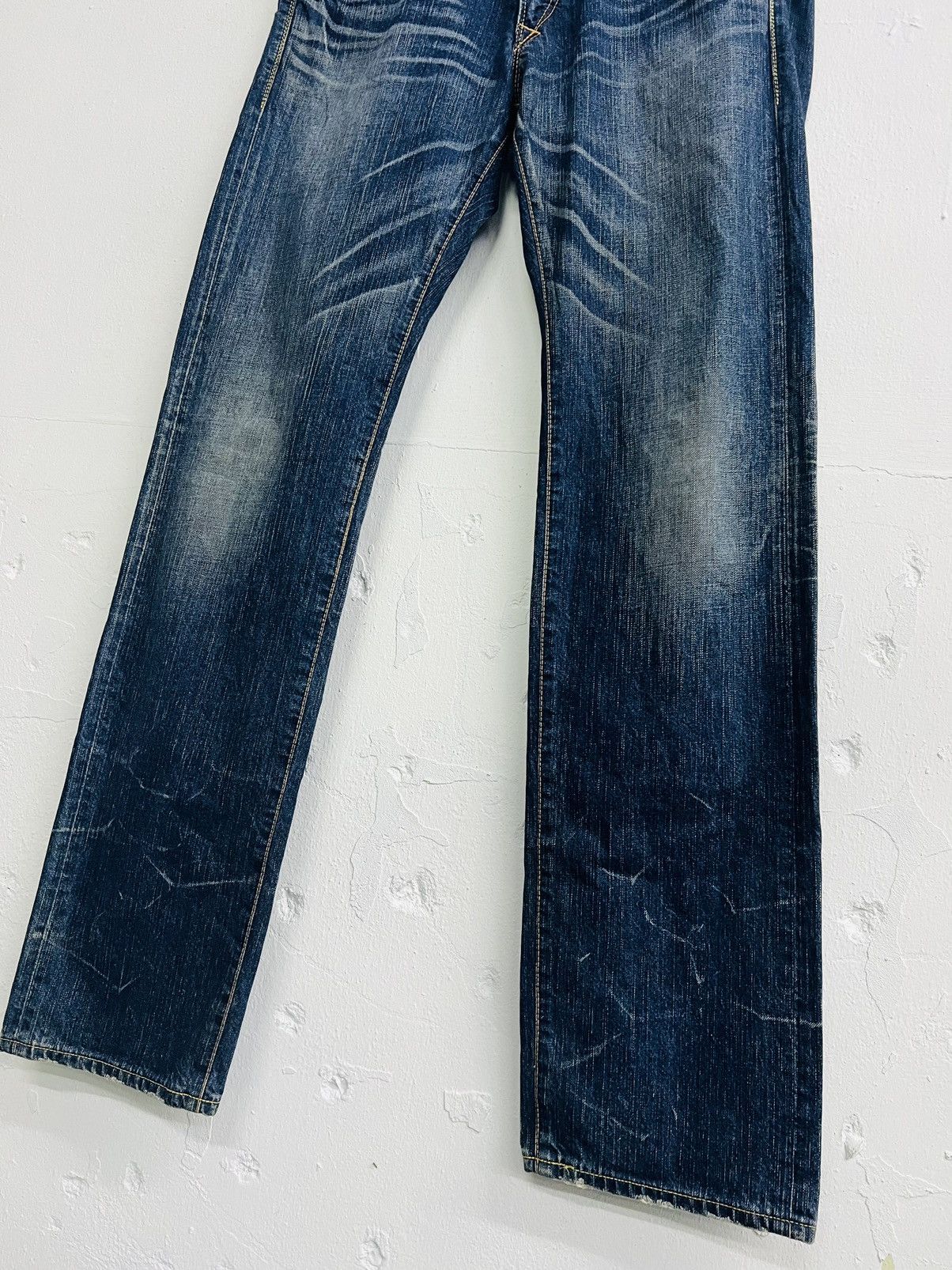 Japanese Brand × Vintage Vintage Blueway Flared Union Made Jeans Size US 32 / EU 48 - 5 Thumbnail