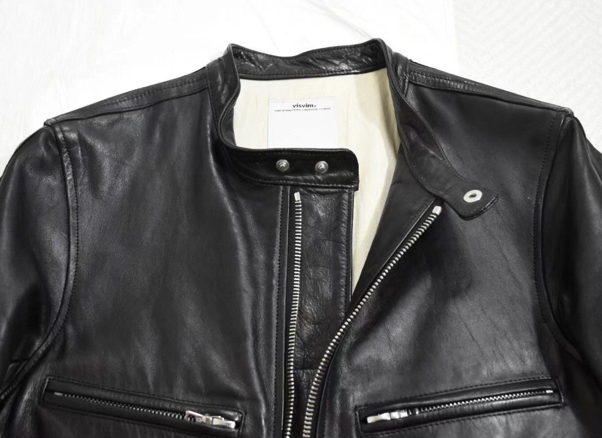 Visvim Visvim Munro Riders horsehide leather biker jacket 2412- Size US L / EU 52-54 / 3 - 3 Thumbnail