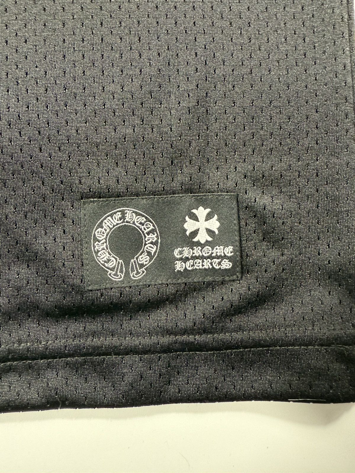 Chrome Hearts 🔥Chrome Hearts Black Jersey Mesh Short Sleeve🔥 Size US M / EU 48-50 / 2 - 9 Thumbnail