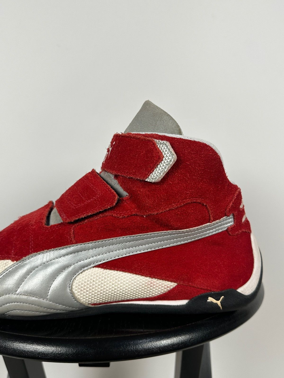 Puma Vintage Puma F1 KartCat SpeedCat Red Suede Sneakers Size US 10 / EU 43 - 14 Thumbnail
