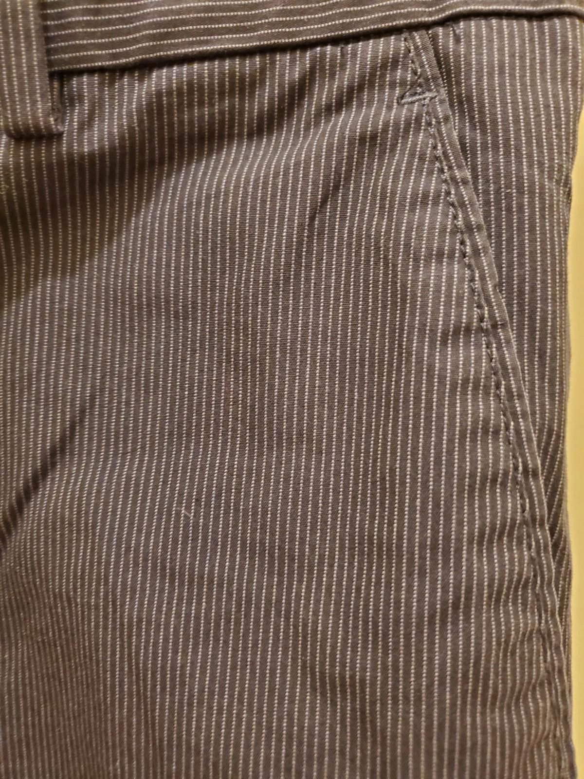 Banana Republic Banana Republic Dress Chino Pants Mens 33x30 Black FlatFront Size US 33 - 3 Thumbnail