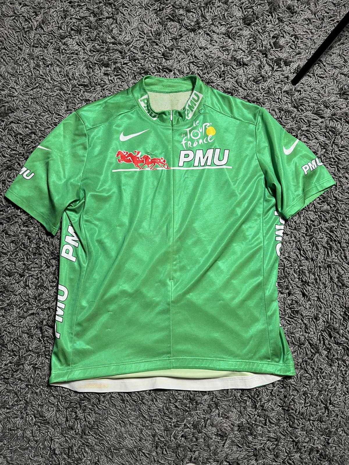 Nike NIKE VINTAGE 00s TOUR DE FRANCE VELO JERSEY TRIKOT Size US L / EU 52-54 / 3 - 1 Thumbnail