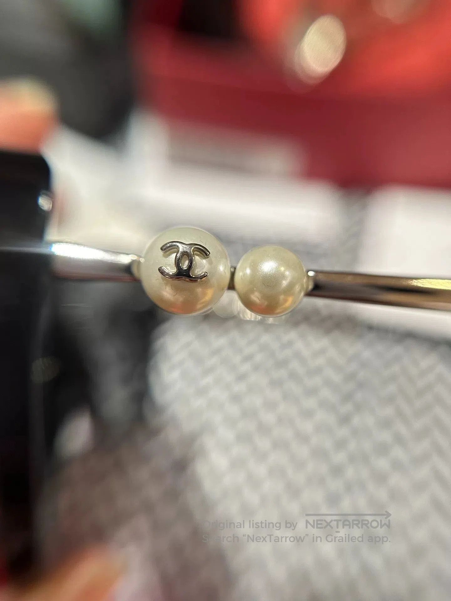 Chanel Chanel Pearl Sunglasses. Size ONE SIZE - 3 Thumbnail