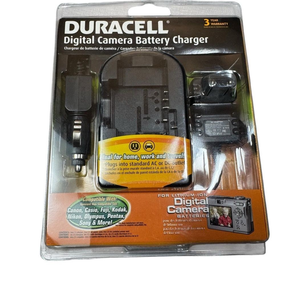 Other NWT New Duracell Digital Camera Battery Charger Size ONE SIZE - 1 Thumbnail