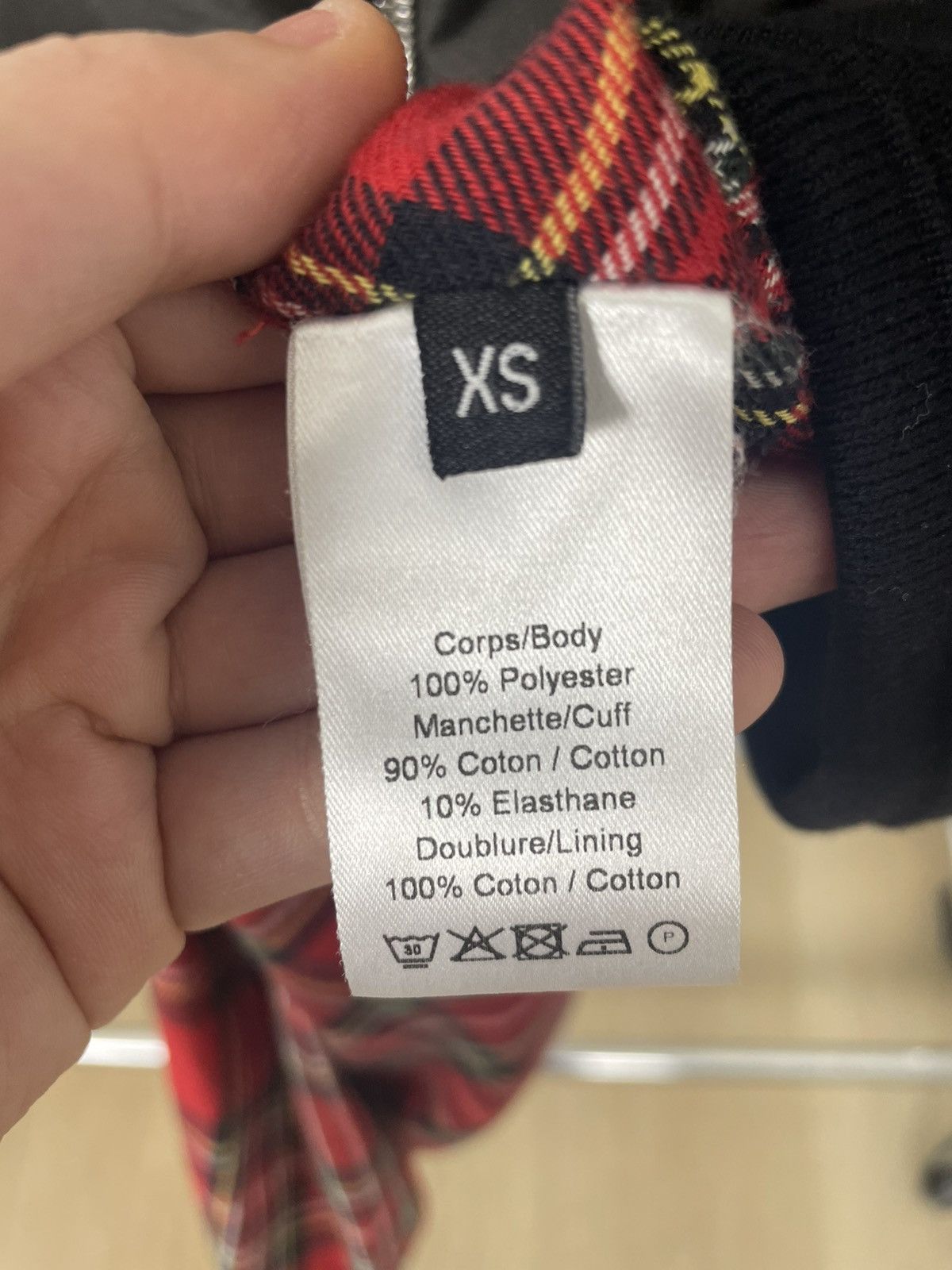 Y/Project 2018AW Runway Y/Project Tartan Tie Bomber Jacket (L) Size US L / EU 52-54 / 3 - 5 Thumbnail