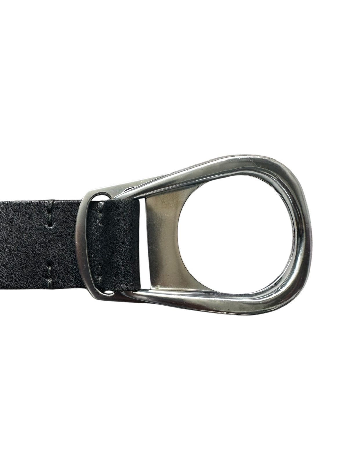 Ato Matsumoto 2000's The Twelve double ring buckle leather belt Size ONE SIZE - 9 Thumbnail