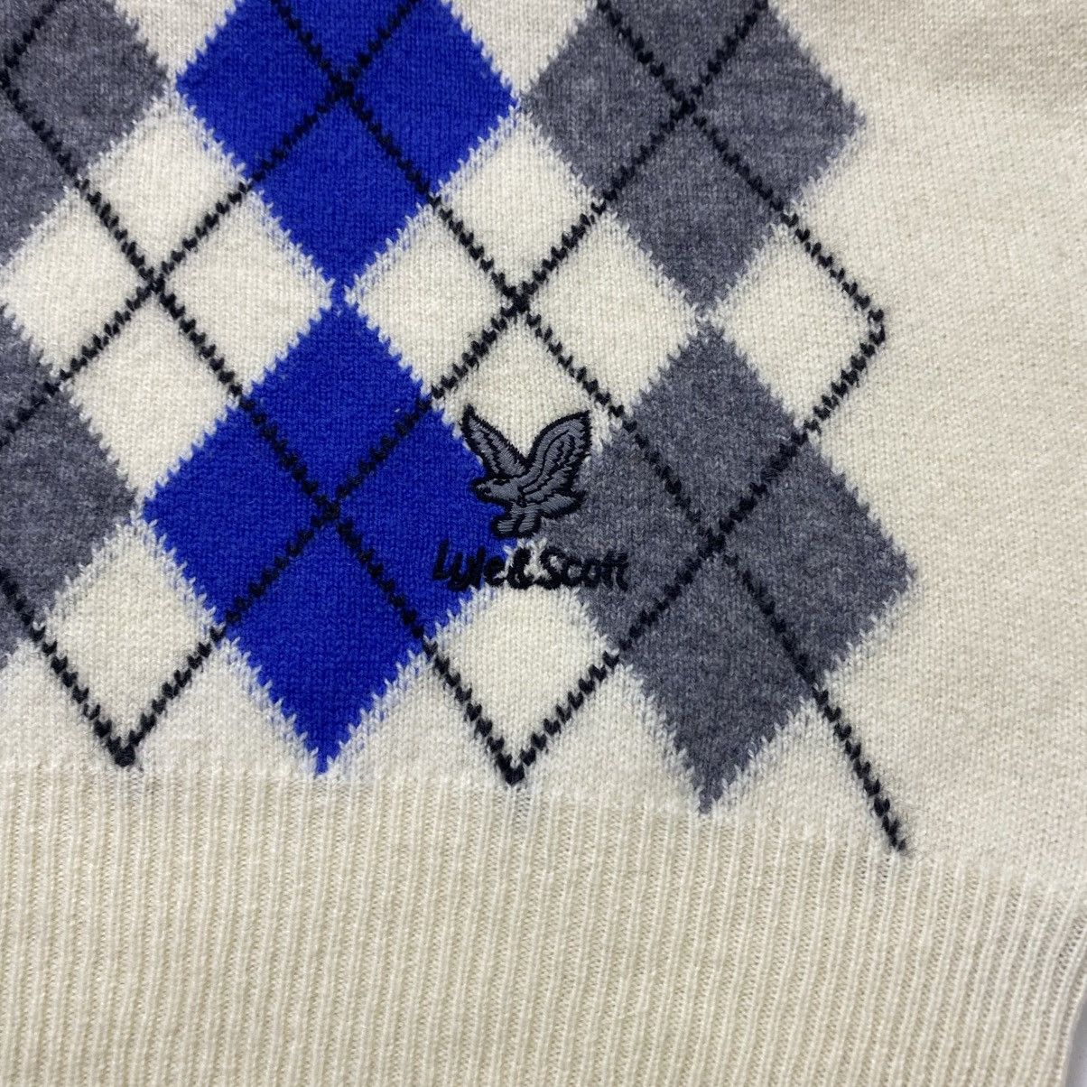 Lyle & Scott Vintage Lyle and scott argyle vest lambswool Size US M / EU 48-50 / 2 - 4 Thumbnail