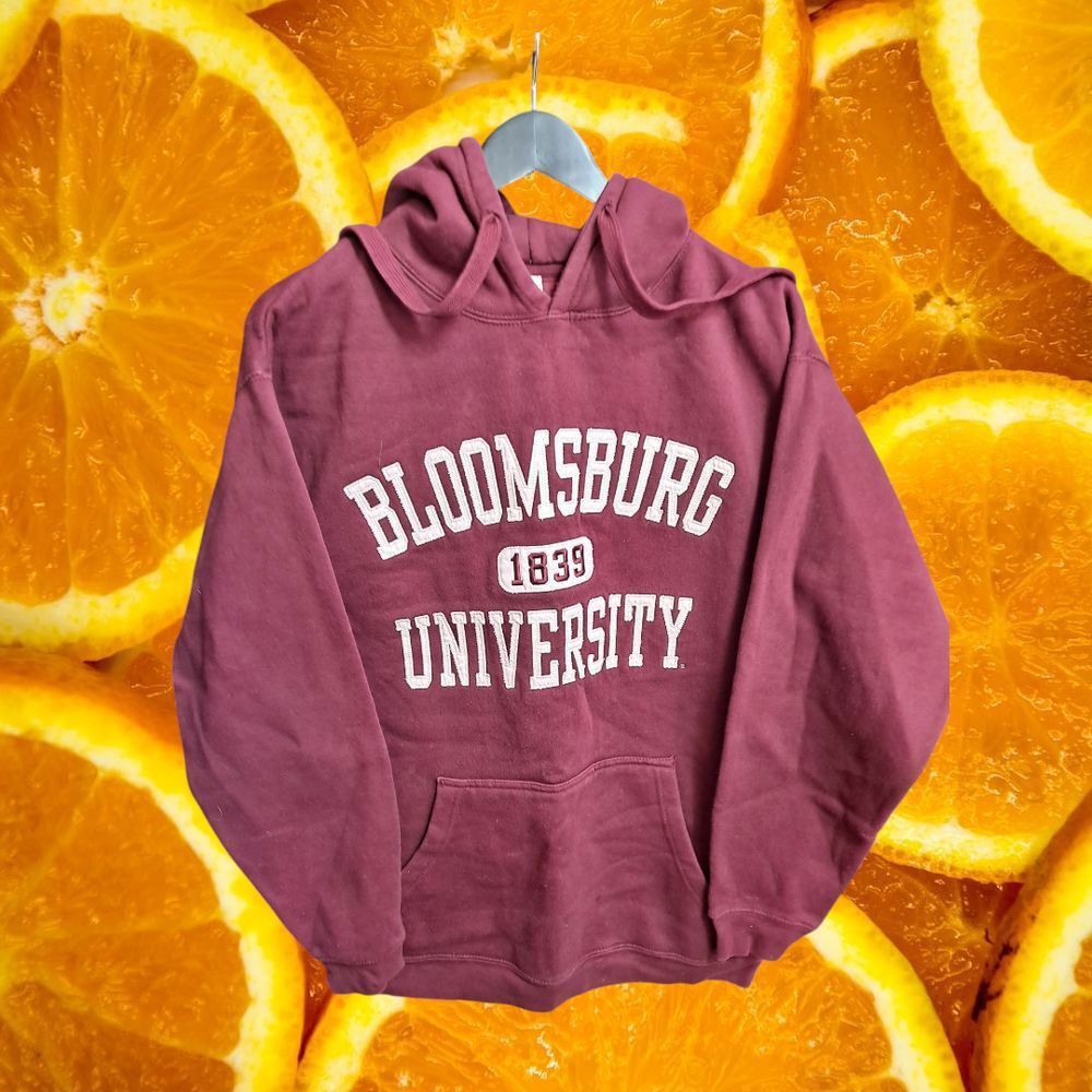 Other Ouray Bloomsburg University 1839 Burgundy Pullover Hoodie Sw Size US M / EU 48-50 / 2 - 2 Thumbnail