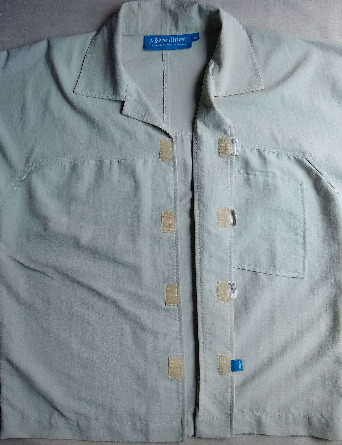 Karrimor karrimor Mint Green Nylon Short Sleeve Shirt M Vintage Size US M / EU 48-50 / 2 - 5 Thumbnail