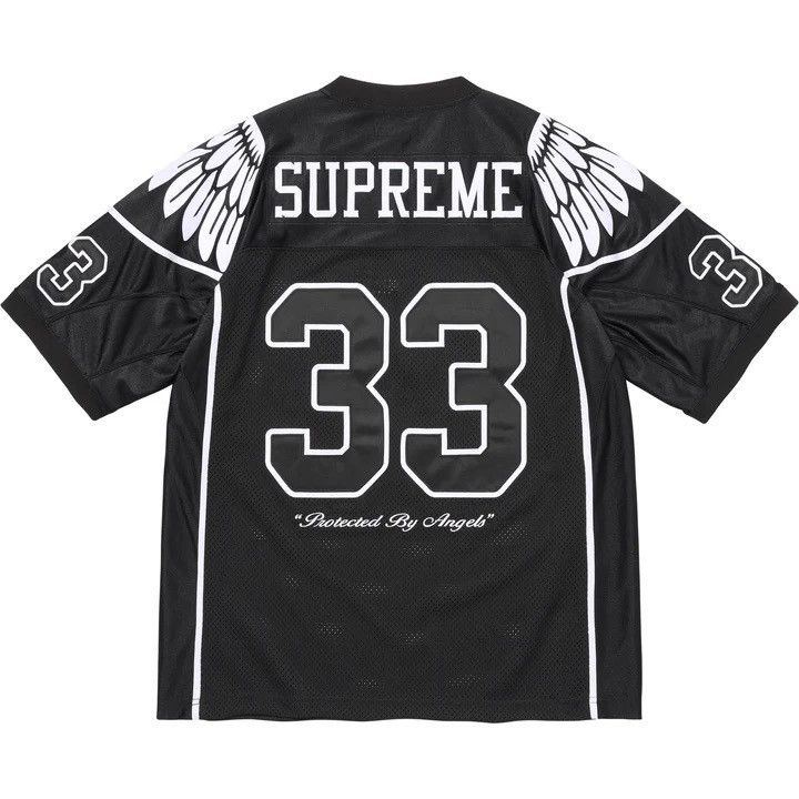 Supreme Supreme Wing Football Jersey Black Size US M / EU 48-50 / 2 - 1 Thumbnail