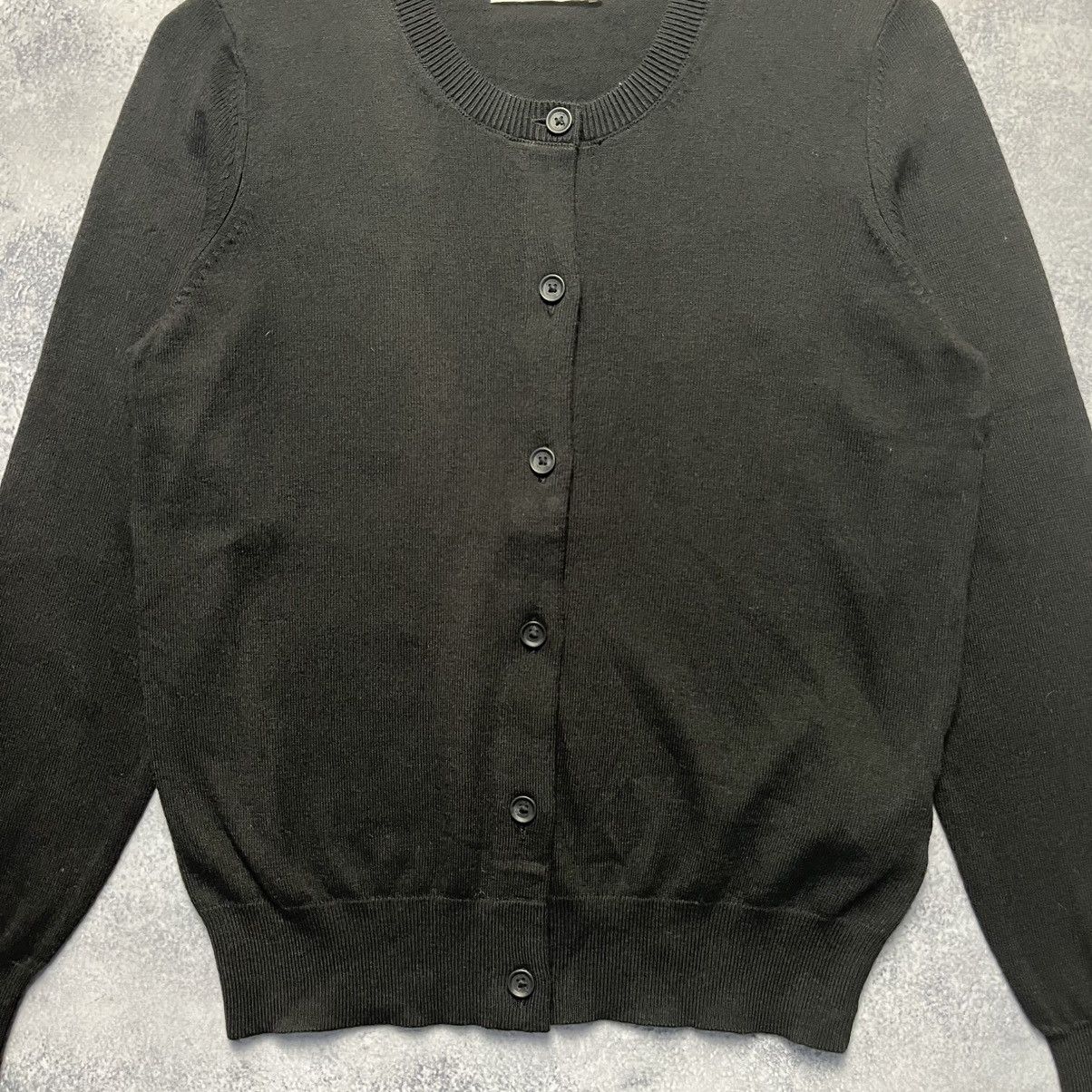 Coach Coach Black Cardigan Sweater Streetwear Luxury Designer Size XXS / US 00 / IT 34 - 3 Thumbnail