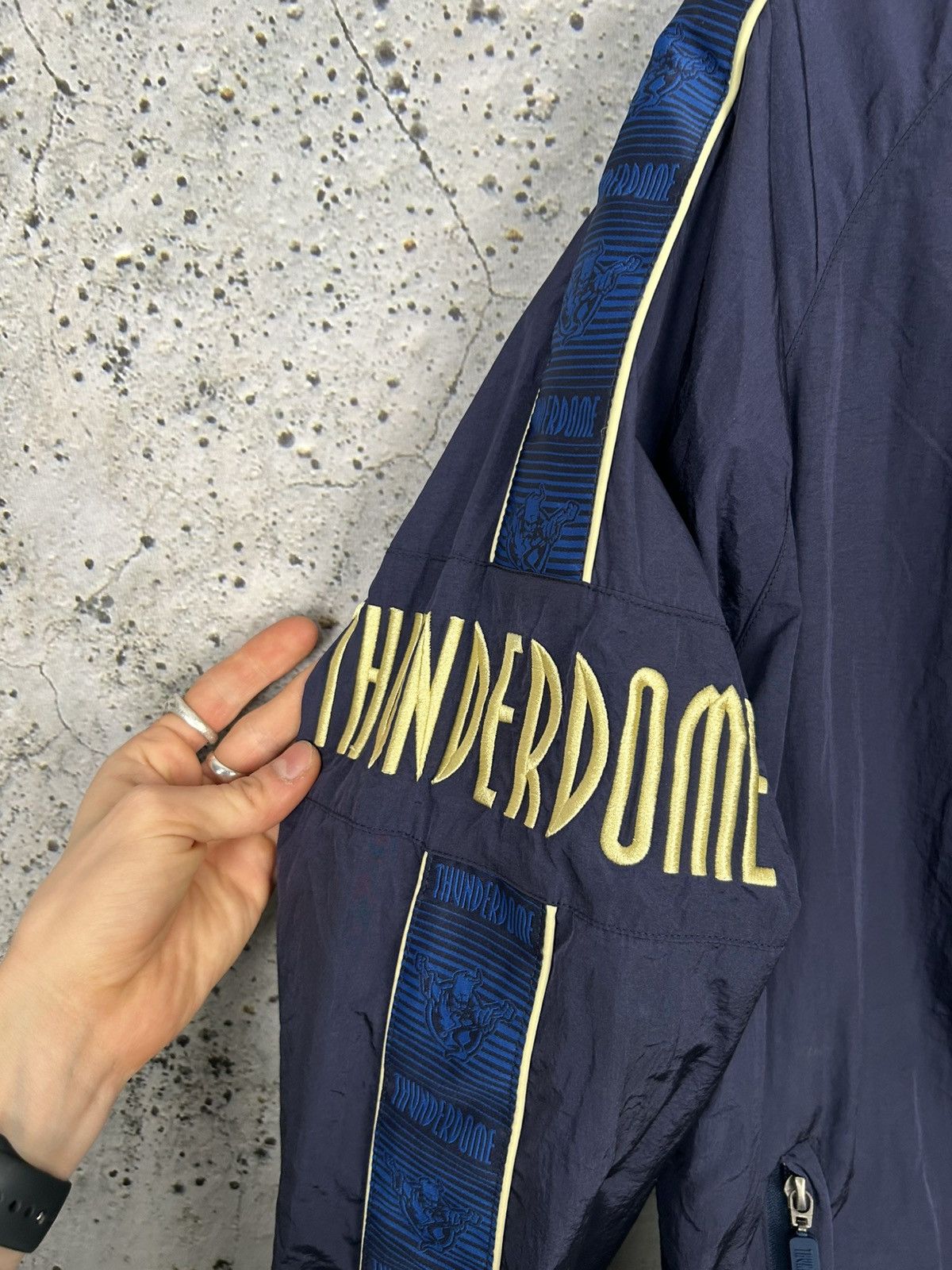 Thunderdome Vintage Thunderdome Hardcore Festival Rare Light Jacket 90s Size US XL / EU 56 / 4 - 6 Thumbnail