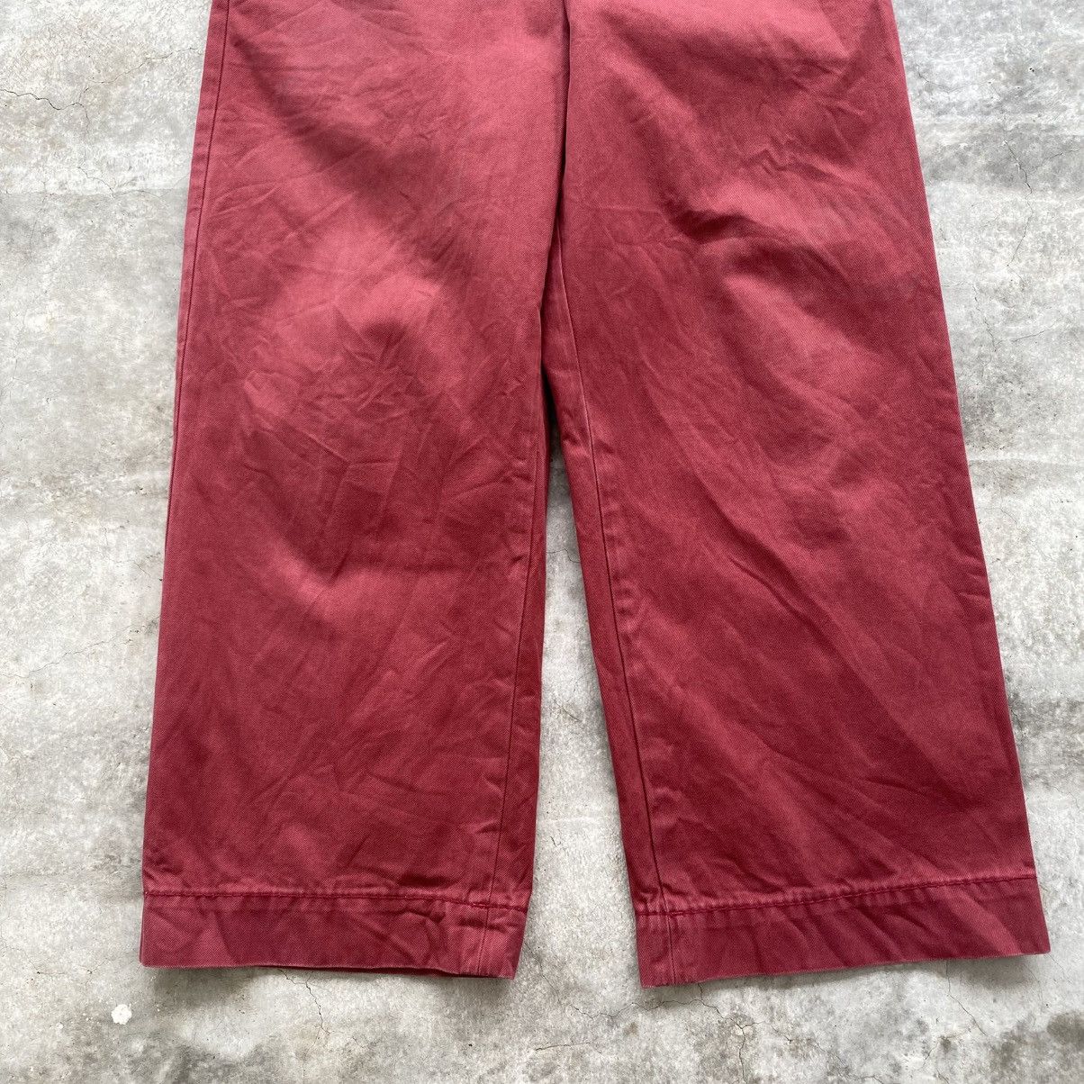 If Six Was Nine × Japanese Brand × Le Grande Bleu (L.G.B.) Homspun Baggy Wide Pants w33 Size US 33 - 3 Thumbnail