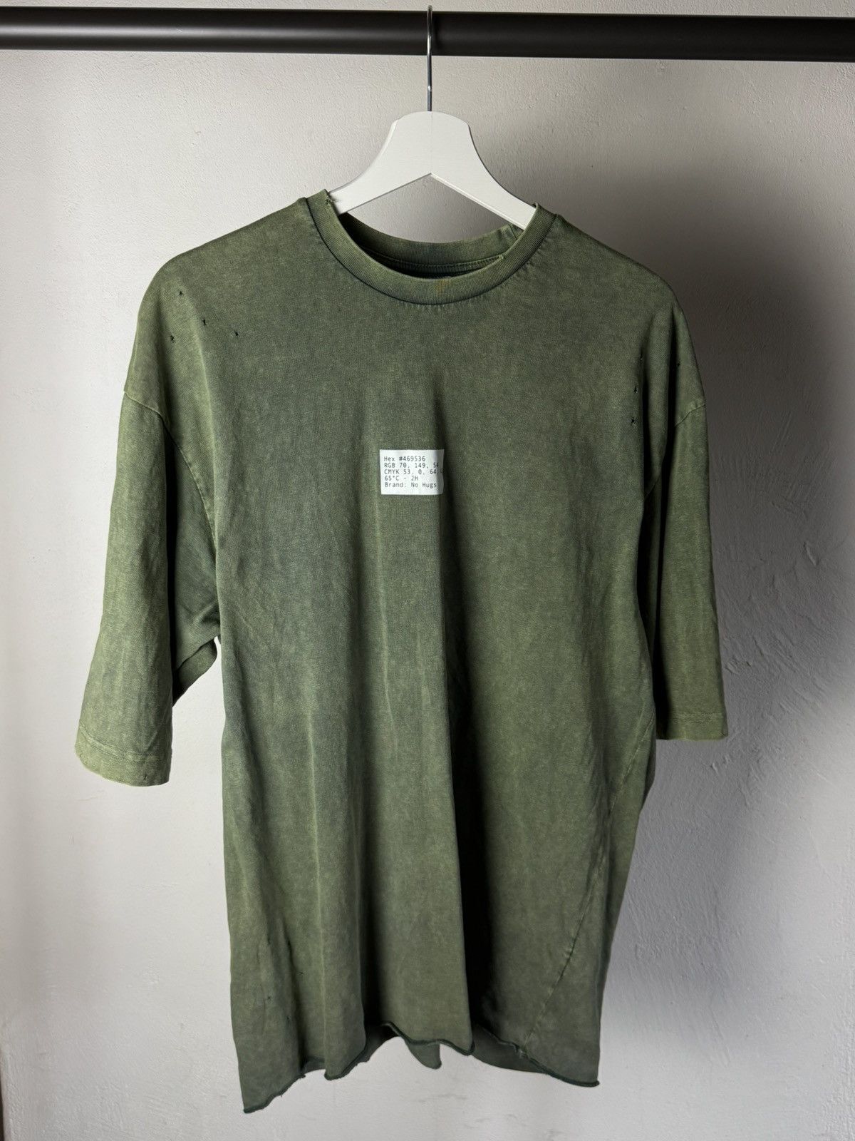 Other no hugs hex color shirt - green Size US M / EU 48-50 / 2 - 1 Thumbnail