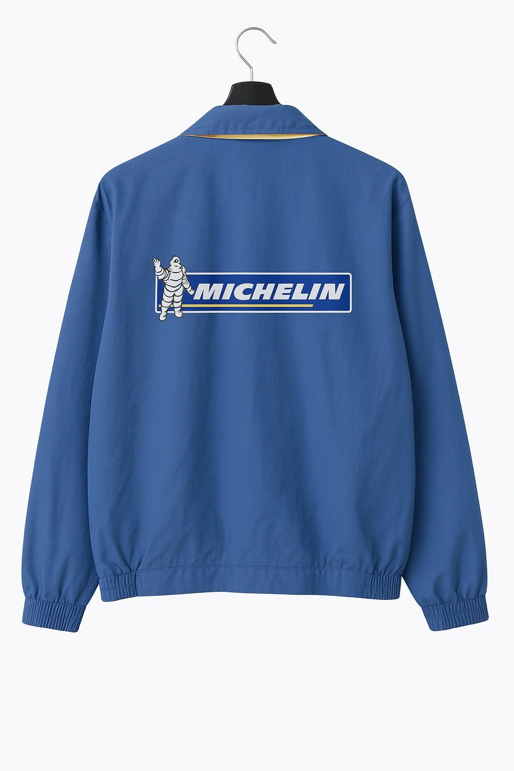 Vintage Vintage Michelin Blue Work Jacket Bibendum Logo Made Japan Size US L / EU 52-54 / 3 - 1 Thumbnail