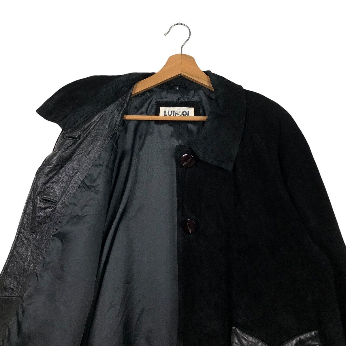 Japanese Brand 🔥VINTAGE CROPPED GENUINE LEATHER JACKET LUIMOI ISSEY MIYAKE Size US M / EU 48-50 / 2 - 14 Thumbnail