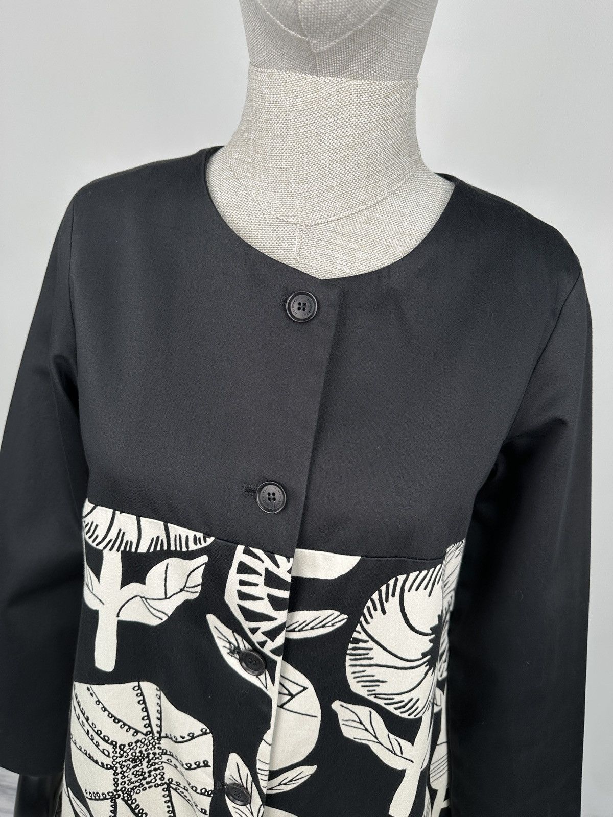 Marimekko MARIMEKKO Evinka Floral Print Light Jacket size 36 Size XS / US 0-2 / IT 36-38 - 12 Thumbnail