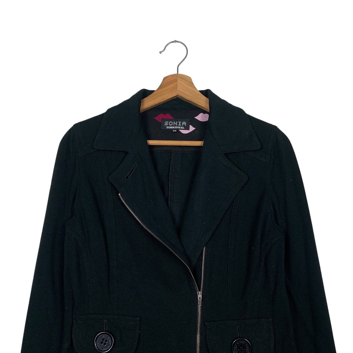 Sonia Rykiel Sonia Rykiel Crop Jacket Size S / US 4 / IT 40 - 2 Thumbnail