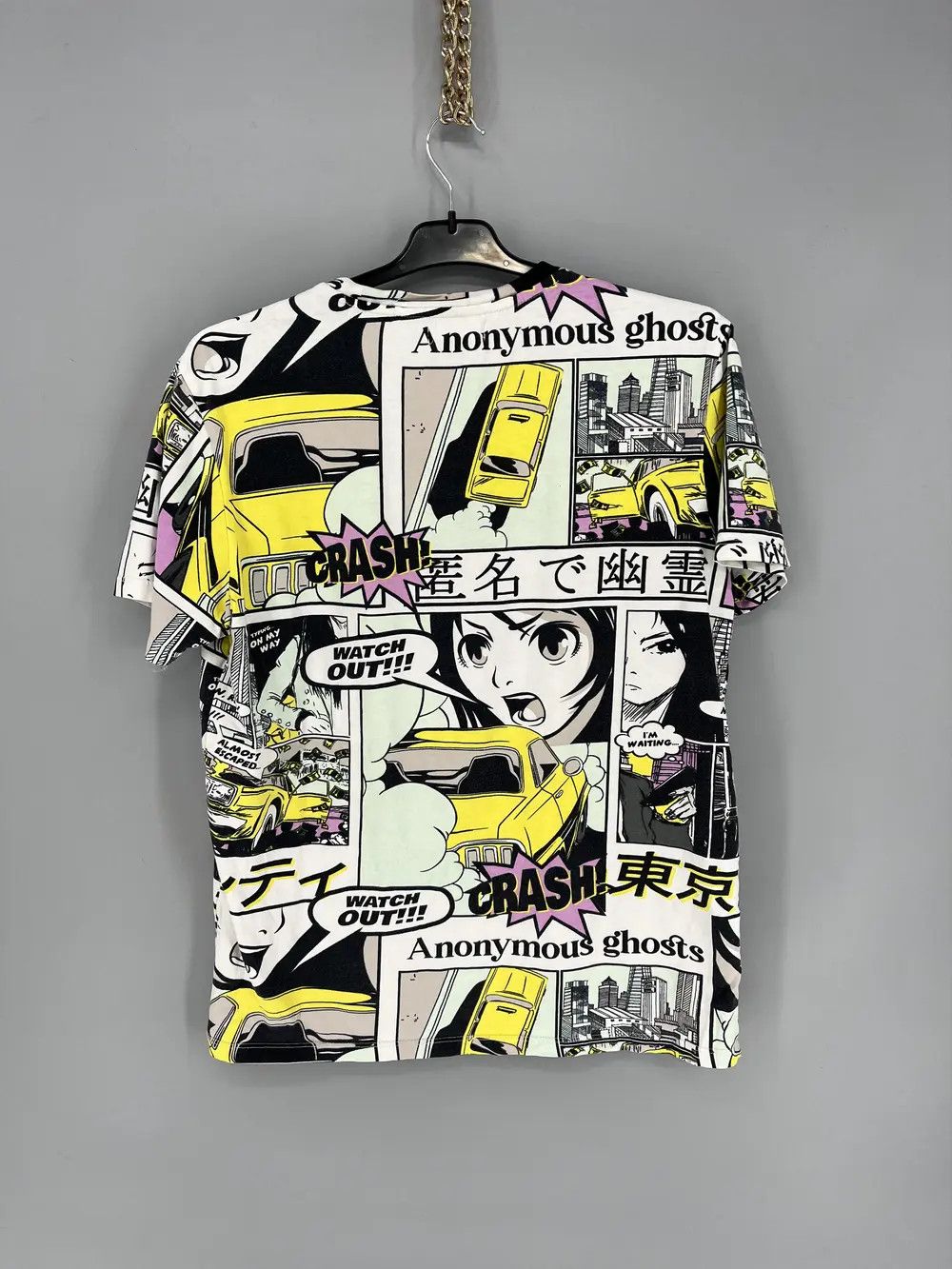 Anime Vintage Manga Panel tee Art Tee Anima Tee Graphic Tee Size US M / EU 48-50 / 2 - 10 Thumbnail