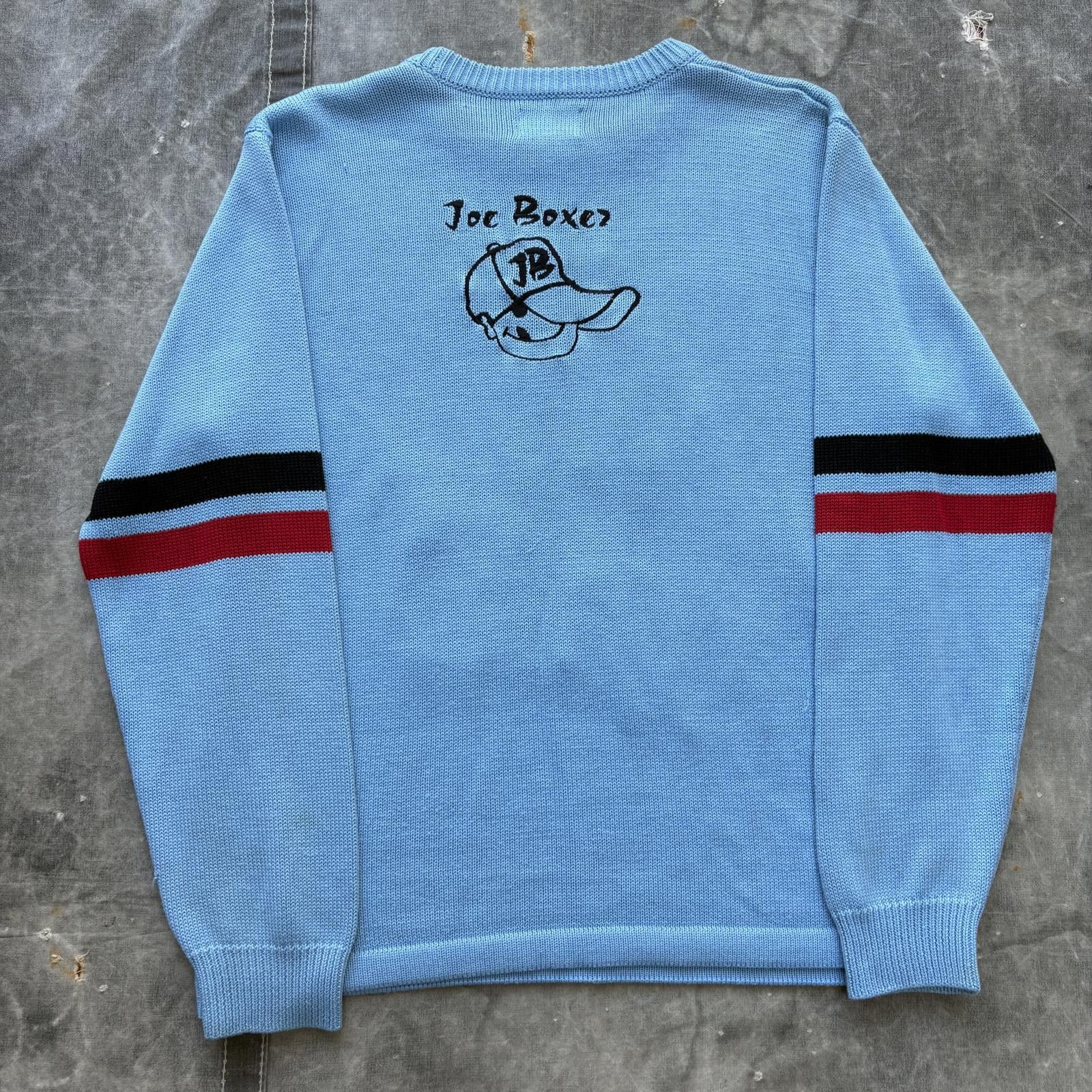 Joe Boxer Vintage Y2K Joe Boxer Embroidered Character Skater Sweater Size US M / EU 48-50 / 2 - 2 Thumbnail